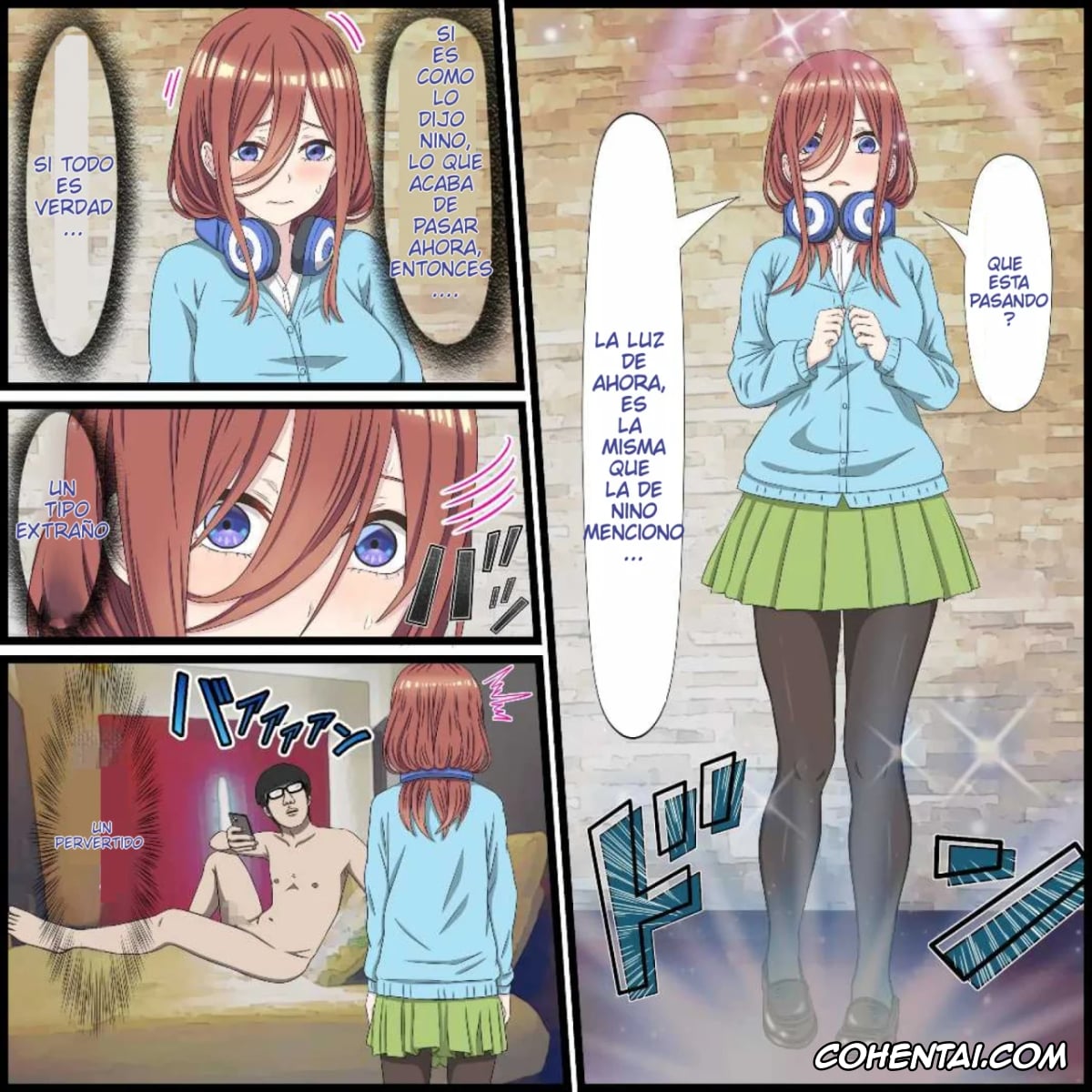 Gotoubun No Hanayome | The Quintessential Quintuplets xxx, Miki Nakano xxx, Anime Chara to Seckle Dekiru Appli »Miku Hen» (Gotoubun no Hanayome), pagina 4
