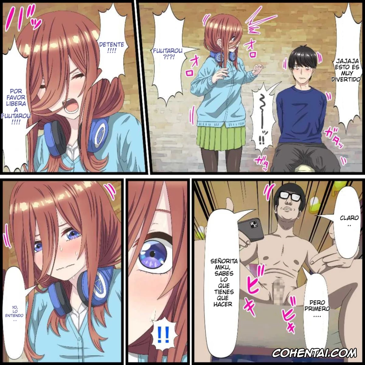Gotoubun No Hanayome | The Quintessential Quintuplets porno, Miki Nakano porno, Anime Chara to Seckle Dekiru Appli »Miku Hen» (Gotoubun no Hanayome), pagina 8