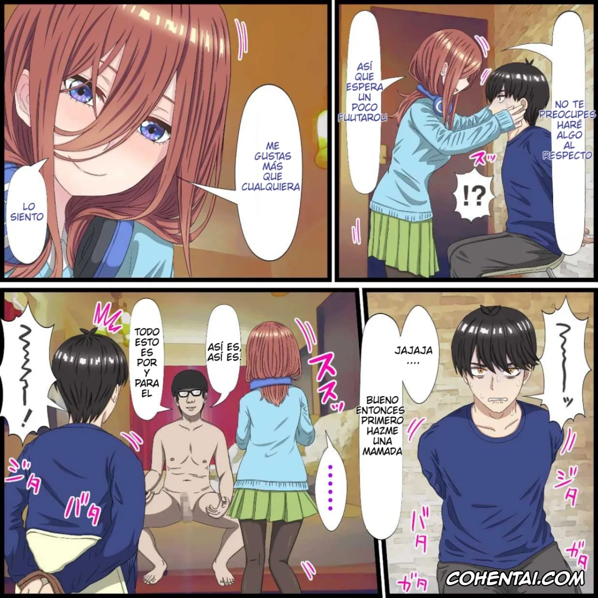 Gotoubun No Hanayome | The Quintessential Quintuplets hentai, Miki Nakano hentai, Anime Chara to Seckle Dekiru Appli »Miku Hen» (Gotoubun no Hanayome), pagina 9