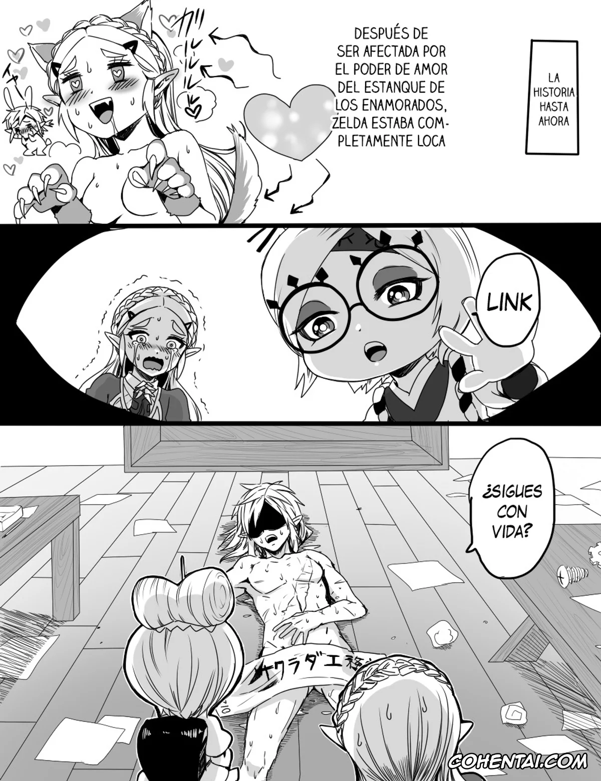 The Legend Of Zelda porno, Link porno, Princess Zelda porno, Love Pond Power 2 (The Legend of Zelda), pagina 2