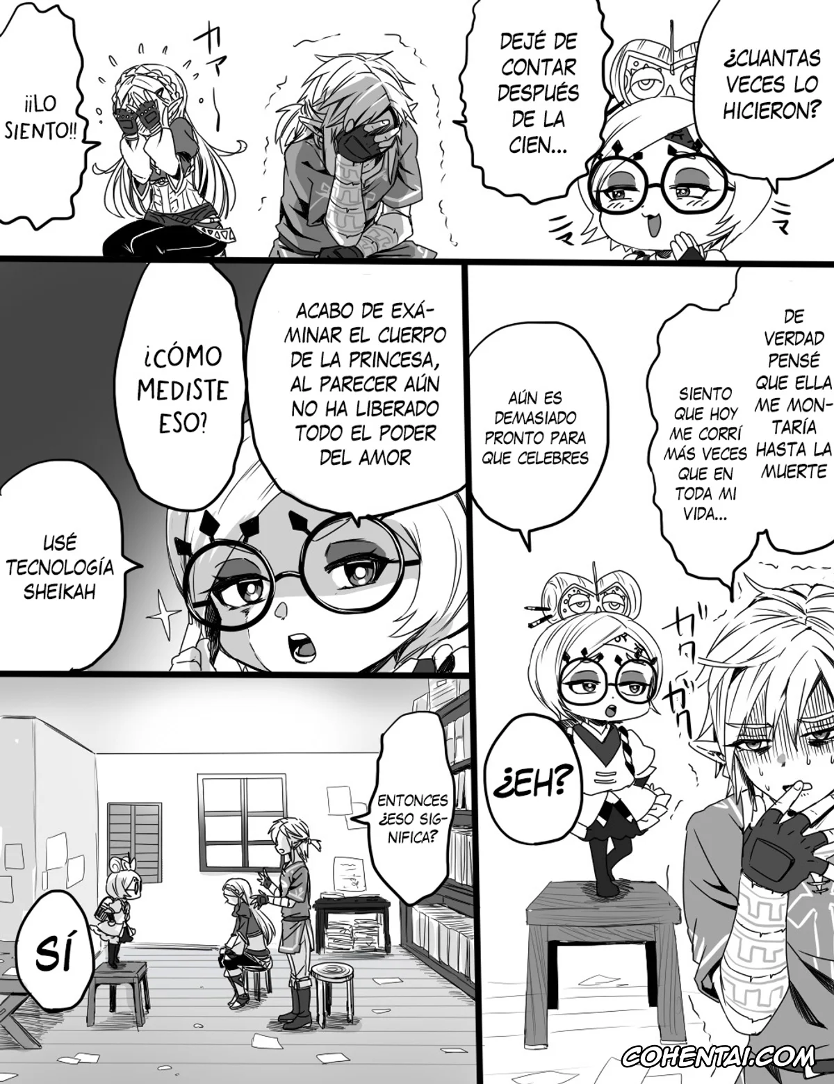 The Legend Of Zelda hentai, Link hentai, Princess Zelda hentai, Love Pond Power 2 (The Legend of Zelda), pagina 3