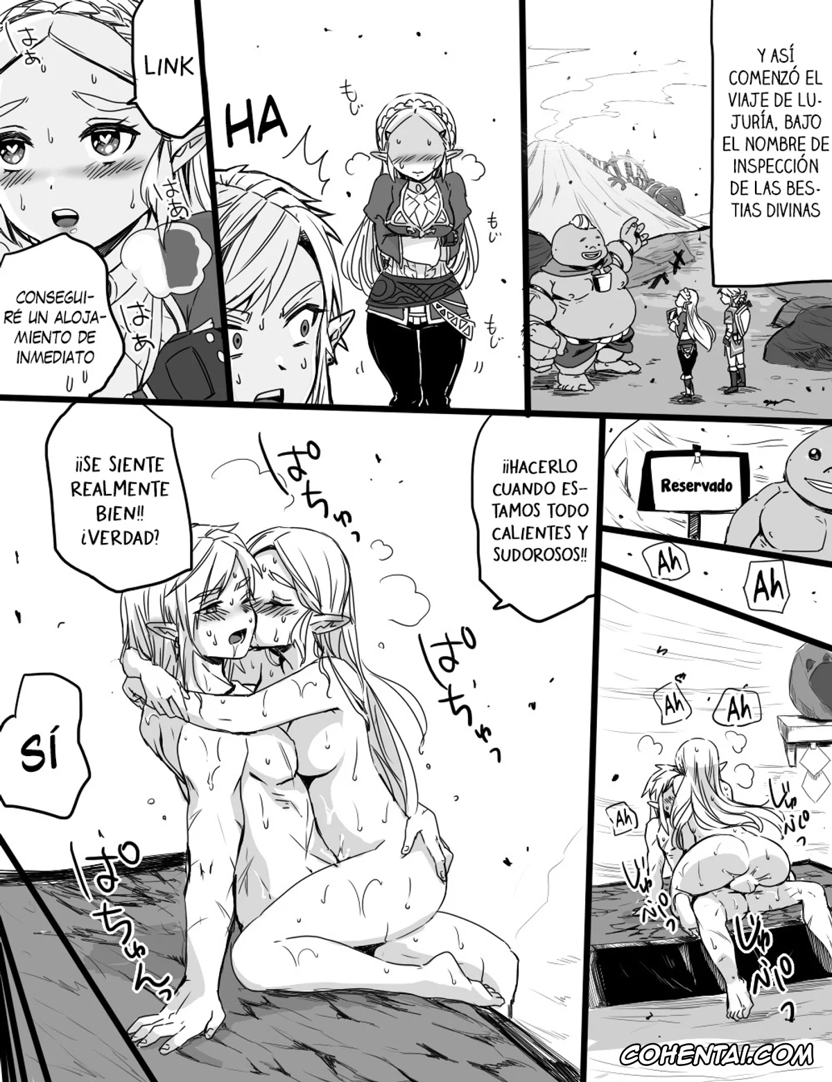 The Legend Of Zelda hentai, Link hentai, Princess Zelda hentai, Love Pond Power 2 (The Legend of Zelda), pagina 6
