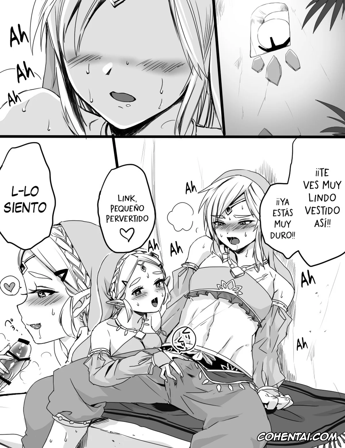 The Legend Of Zelda hentai, Link hentai, Princess Zelda hentai, Love Pond Power 2 (The Legend of Zelda), pagina 9