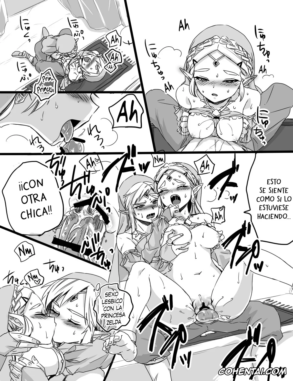 The Legend Of Zelda xxx, Link xxx, Princess Zelda xxx, Love Pond Power 2 (The Legend of Zelda), pagina 10