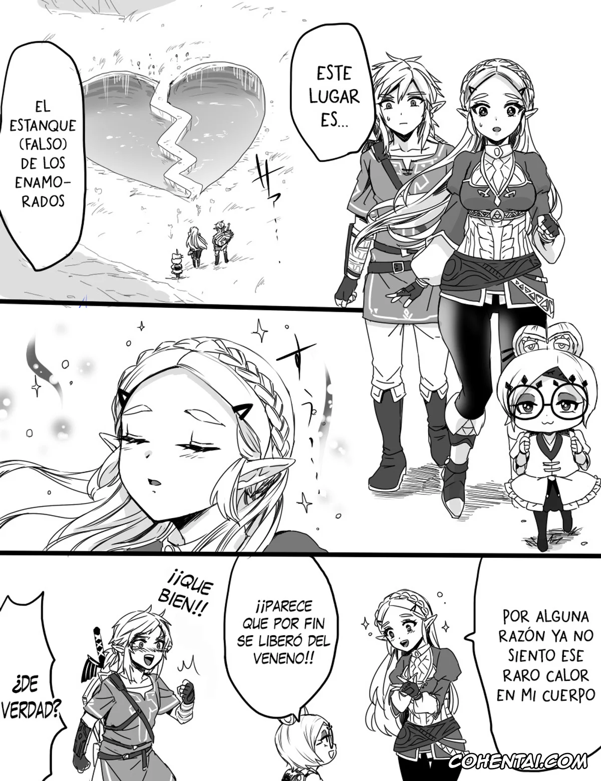 The Legend Of Zelda hentai, Link hentai, Princess Zelda hentai, Love Pond Power 2 (The Legend of Zelda), pagina 12