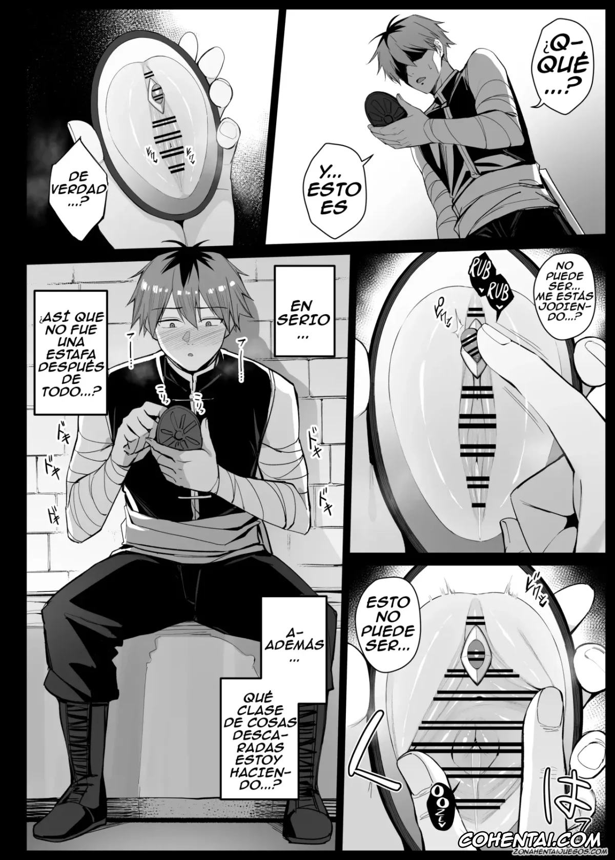 Sousou No Frieren | Frieren Beyond Journeys End porno, Fern porno, Stark porno, Nozomu Mono ga Touei Sareru Kagami o Te ni Ireta Stark (Sousou no Frieren), pagina 2