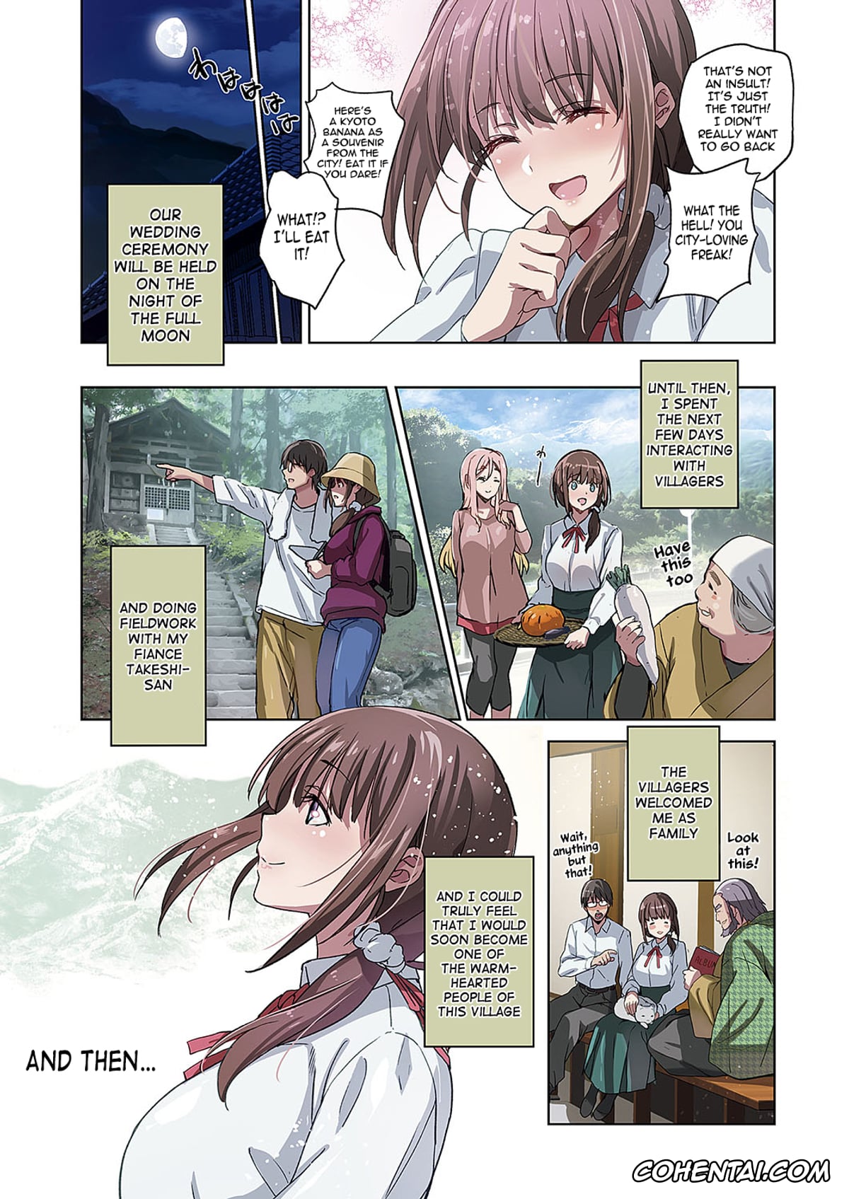 Revistas porno, COMIC ExE porno, Mesuinu no Sato (COMIC ExE 50), pagina 5