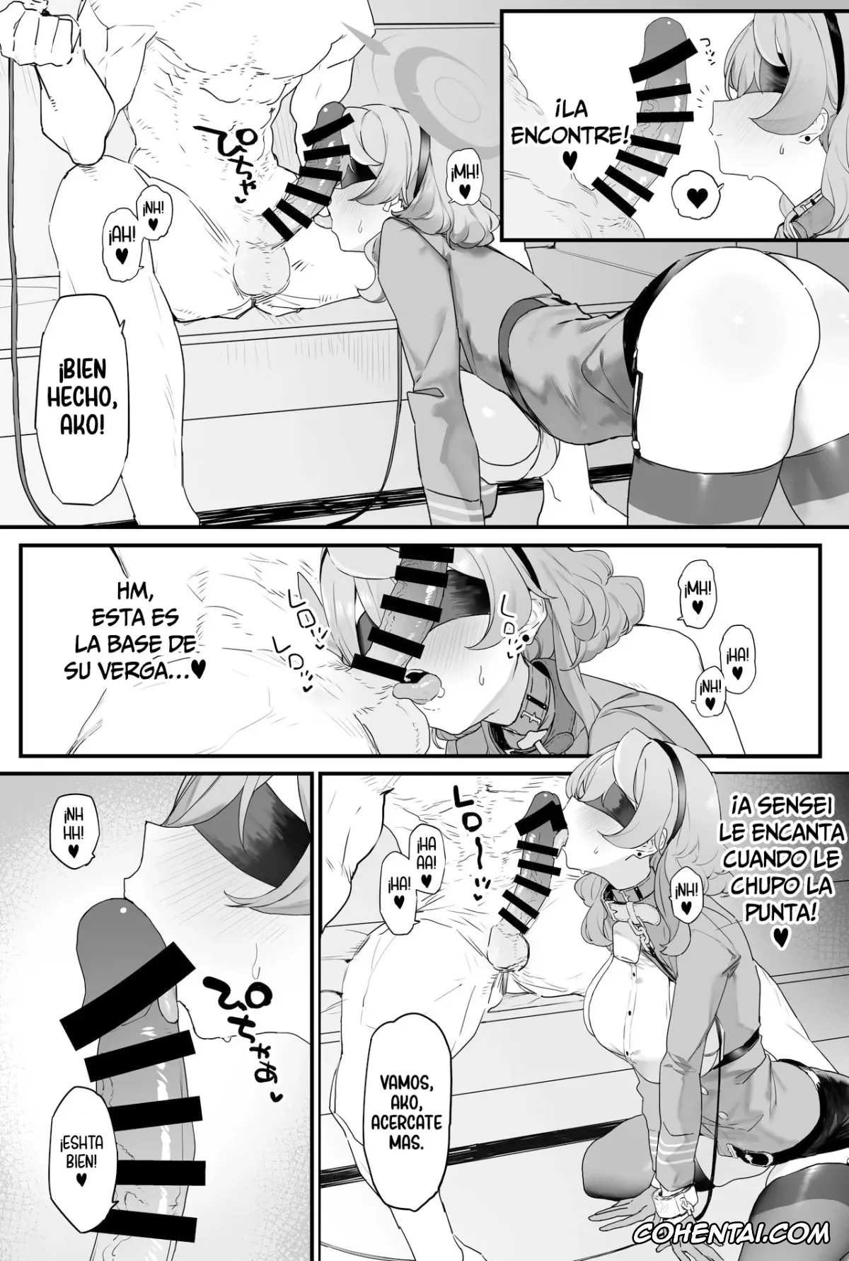 Blue Archive hentai, Ako Amau hentai, Sensei hentai, Ako-chan to Ichaicha Suru Hon + C101 Omake Book + Operator Ishou de Ichaicha (Blue Archive), pagina 9