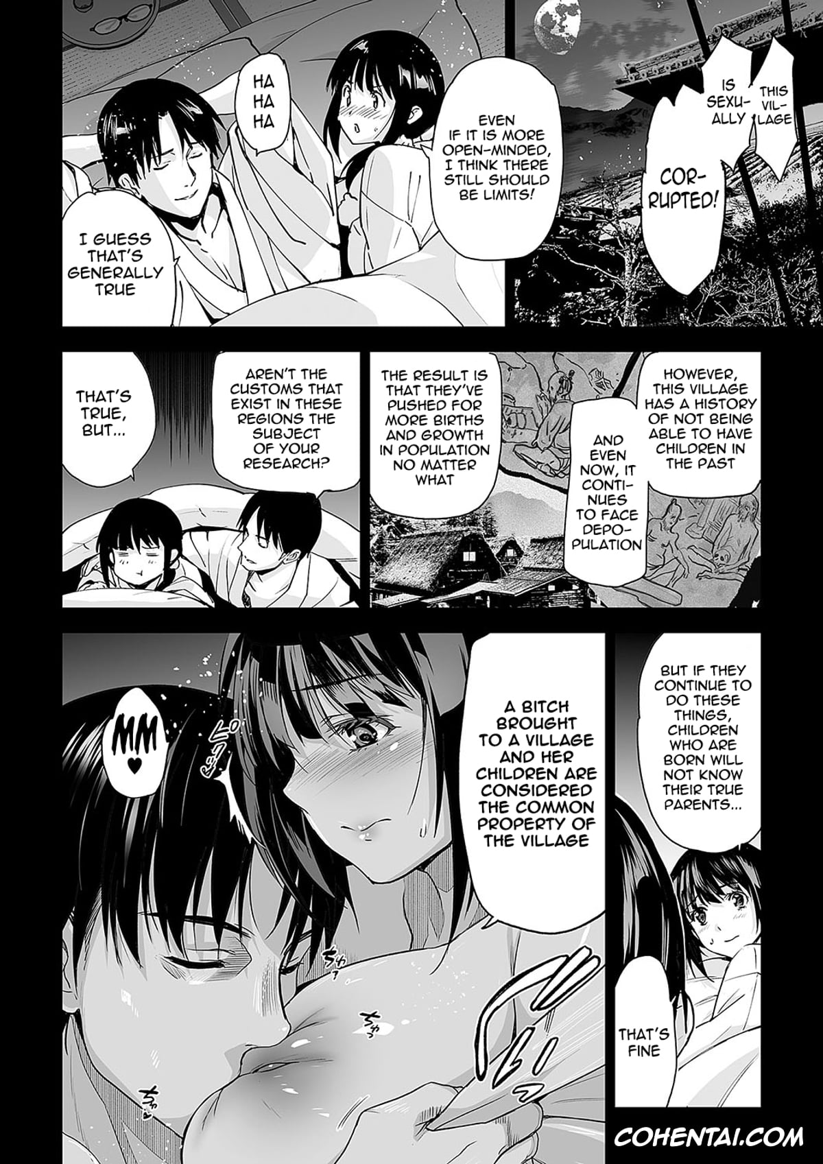 Revistas hentai, COMIC ExE hentai, Mesuinu no Sato 2 (COMIC ExE 56), pagina 6