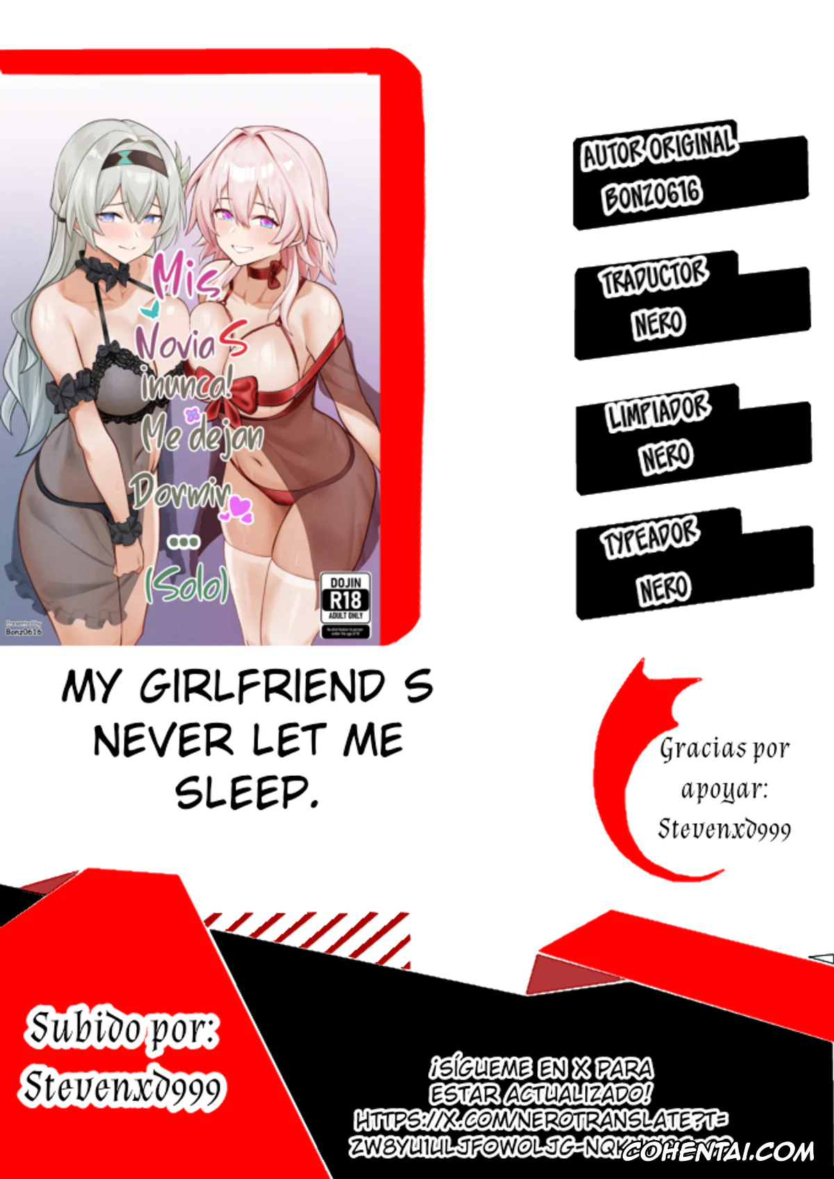 Honkai: Star Rail xxx, Caelus xxx, Firefly xxx, March 7th xxx, Mis NoviaS Nunca Me Dejan Dormir… (¡Solo!) (Honkai: Star Rail), pagina 19