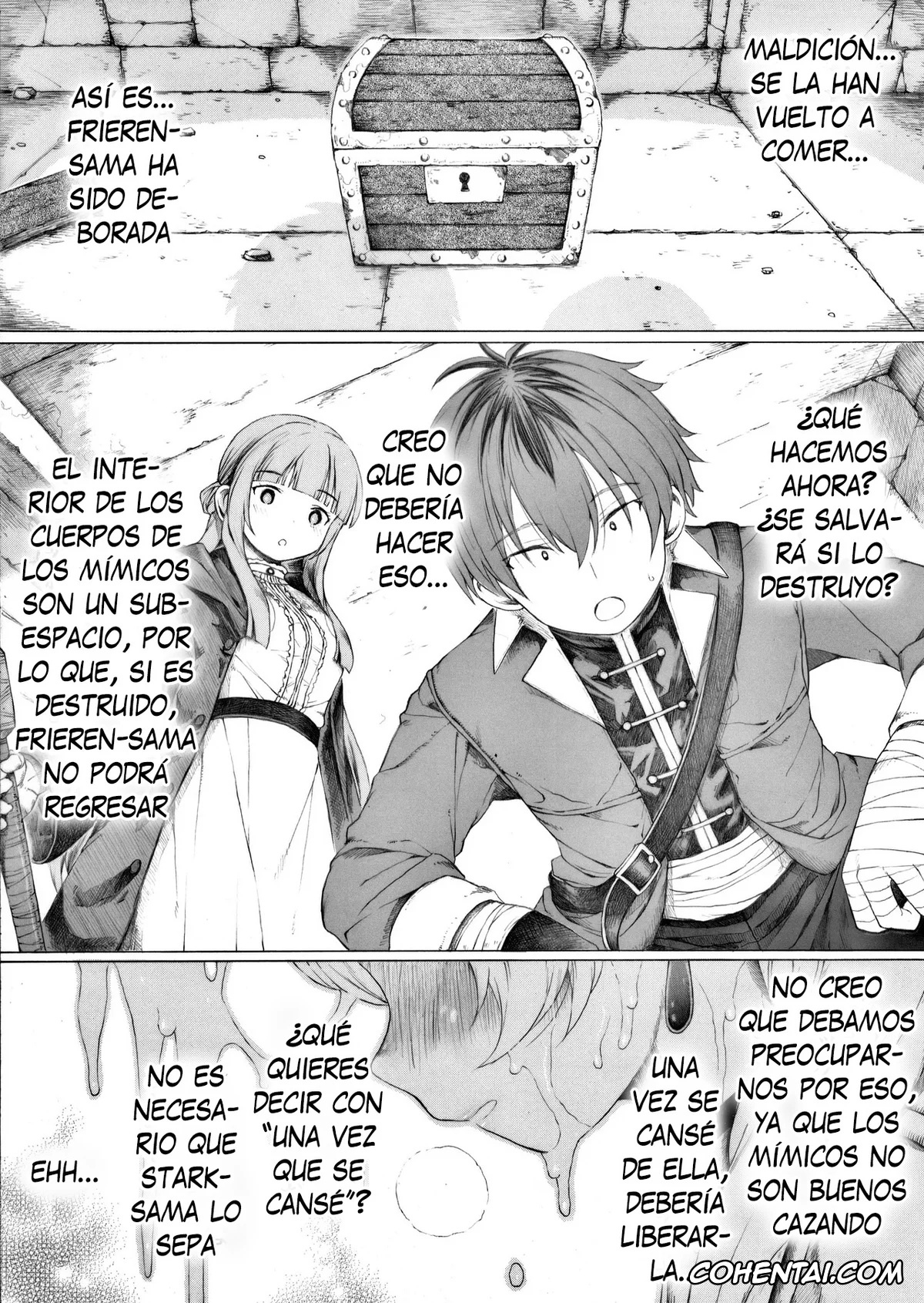 Sousou No Frieren | Frieren Beyond Journeys End xxx, Frieren xxx, Igaito Shirarete Inai Mimic no Seitai ni Tsuite (Sousou no Frieren), pagina 1