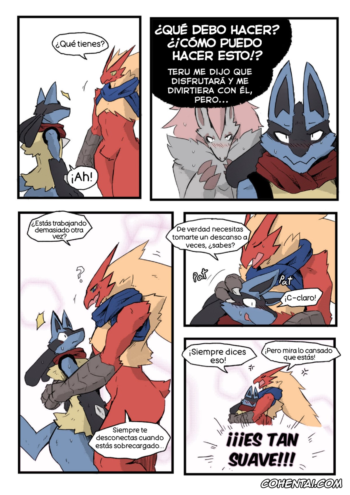 Pokemon | Pocket Monsters porno, Blaziken porno, Lucario porno, Zoroark porno, Burnt Metal (Pokémon), pagina 11