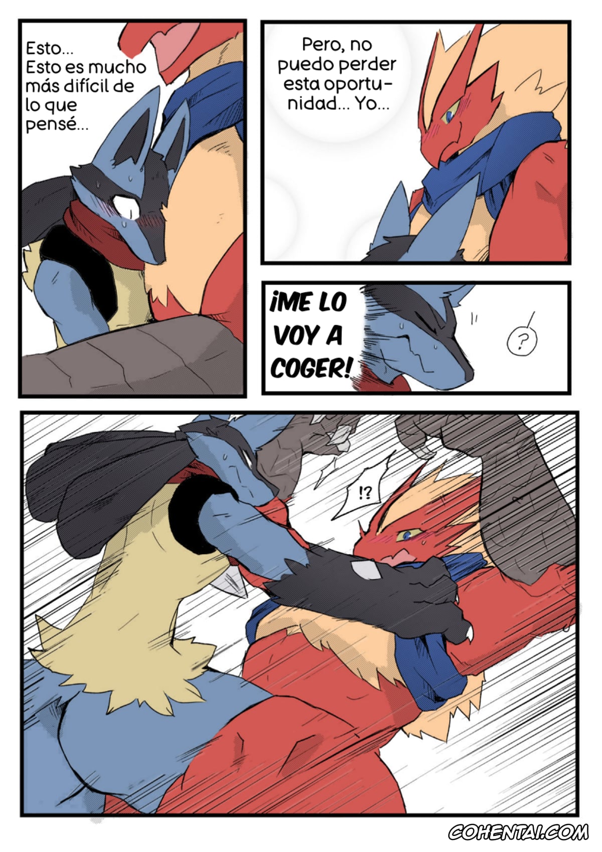 Pokemon | Pocket Monsters hentai, Blaziken hentai, Lucario hentai, Zoroark hentai, Burnt Metal (Pokémon), pagina 12