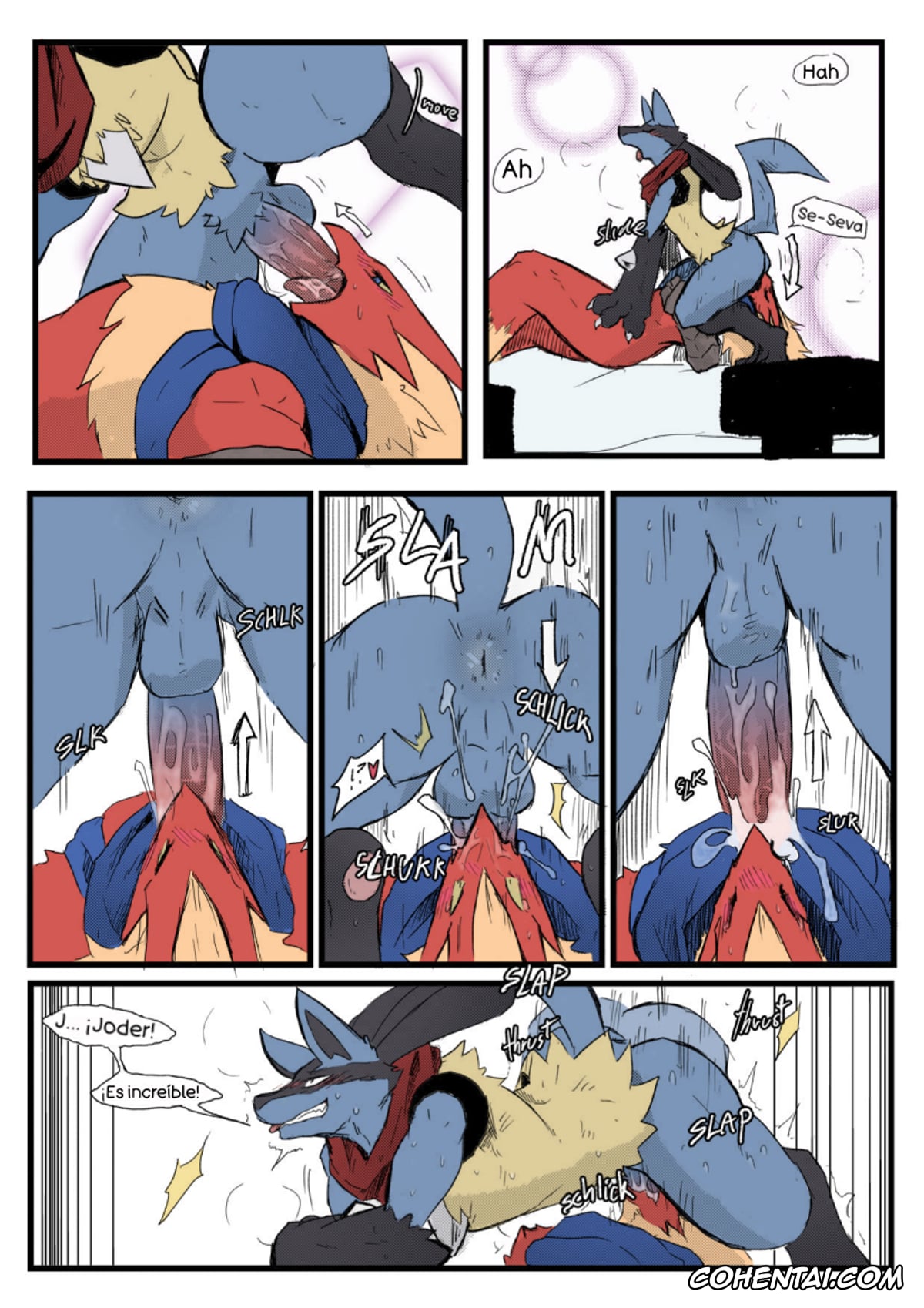 Pokemon | Pocket Monsters hentai, Blaziken hentai, Lucario hentai, Zoroark hentai, Burnt Metal (Pokémon), pagina 24