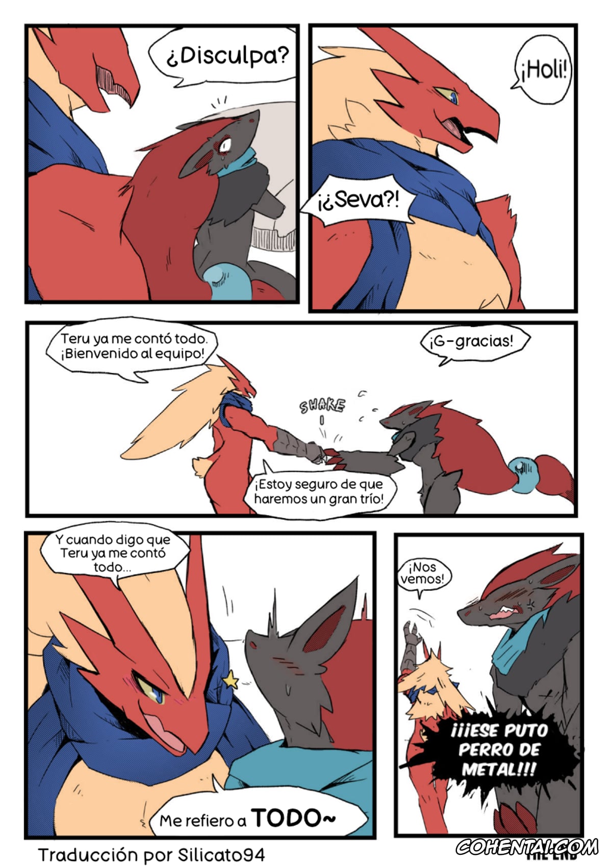 Pokemon | Pocket Monsters porno, Blaziken porno, Lucario porno, Zoroark porno, Burnt Metal (Pokémon), pagina 35