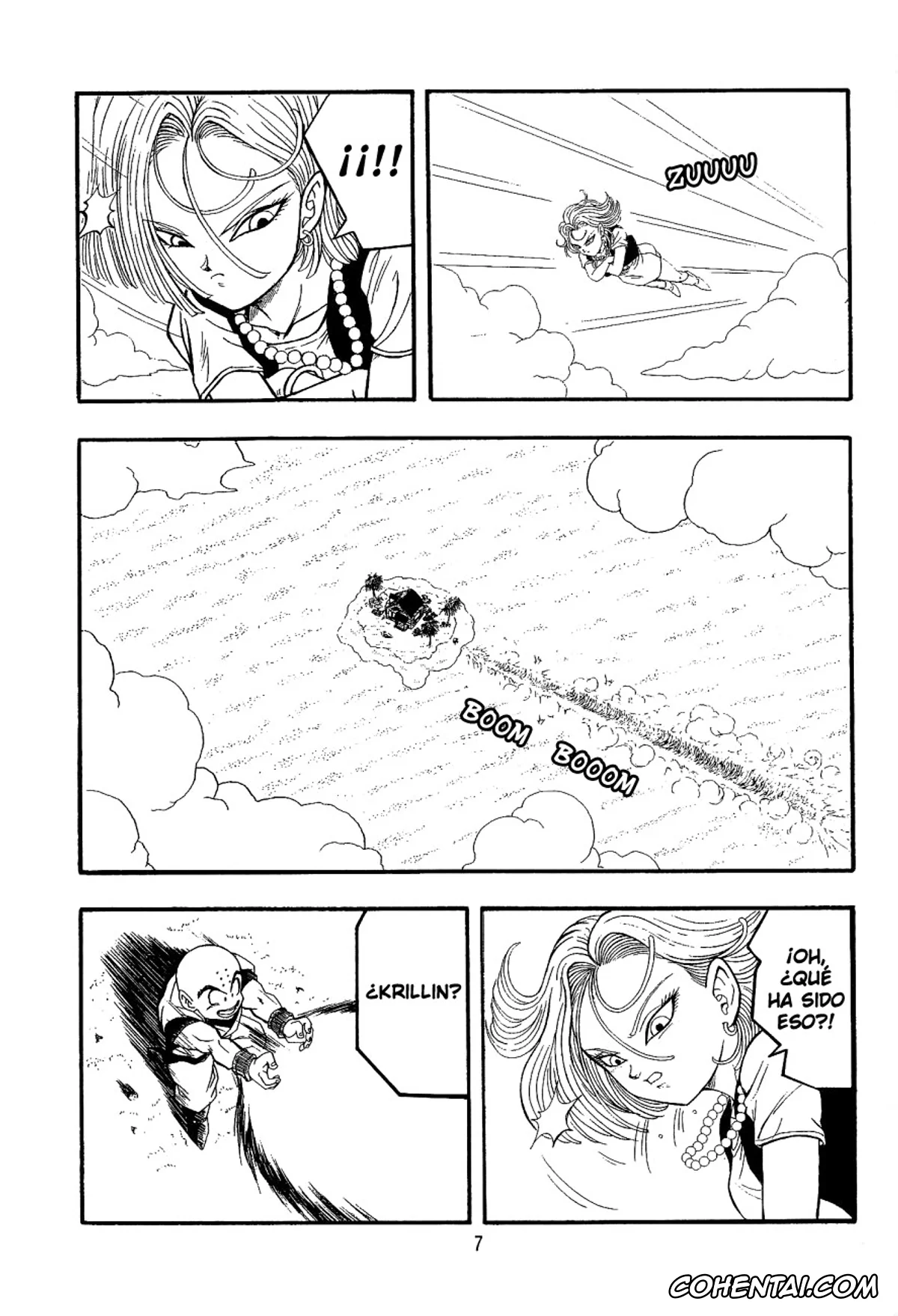 Dragon Ball Z hentai, Android 18 hentai, Krillin hentai, Dragon Ball H Maki San (Dragon Ball Z), pagina 6