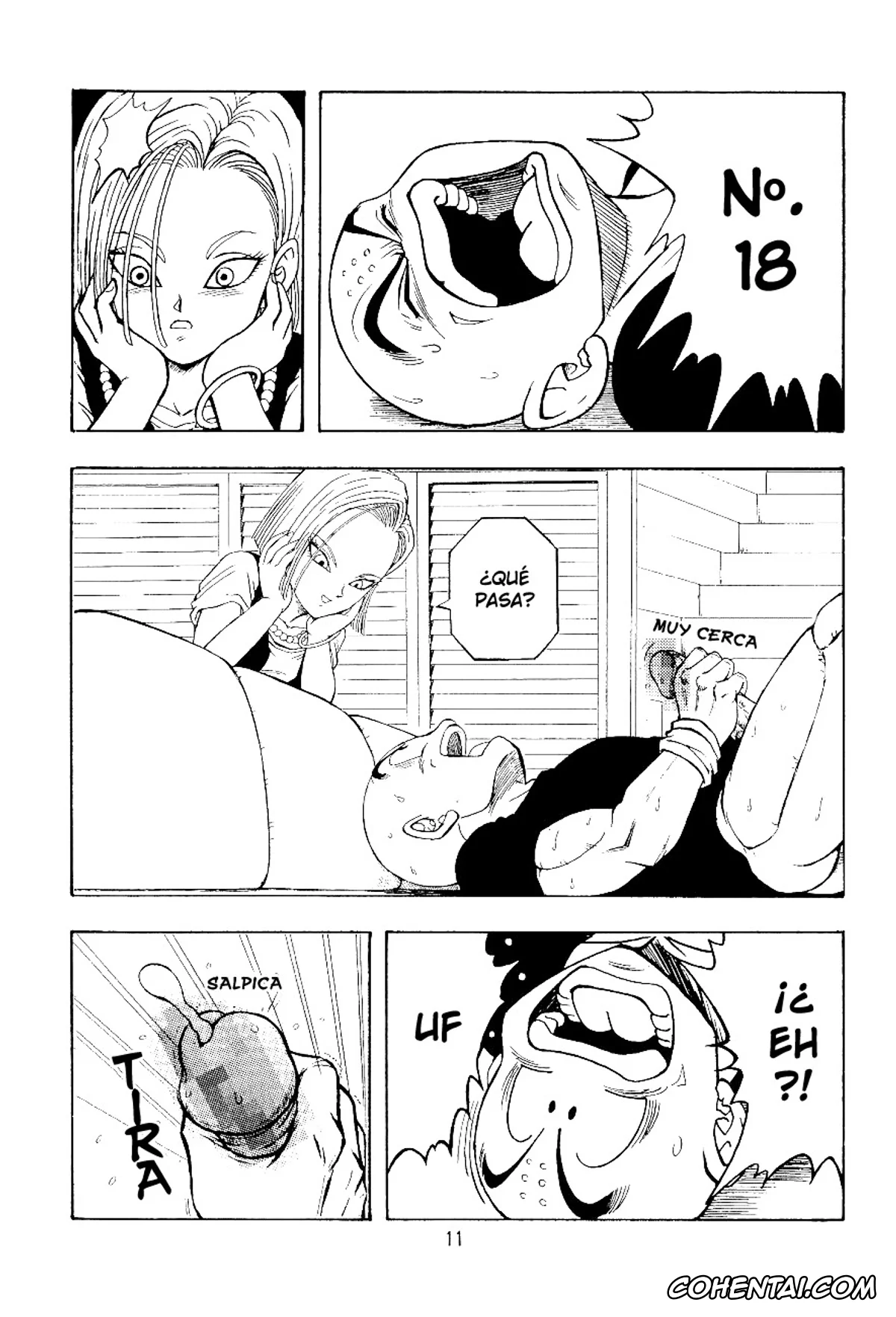Dragon Ball Z xxx, Android 18 xxx, Krillin xxx, Dragon Ball H Maki San (Dragon Ball Z), pagina 10