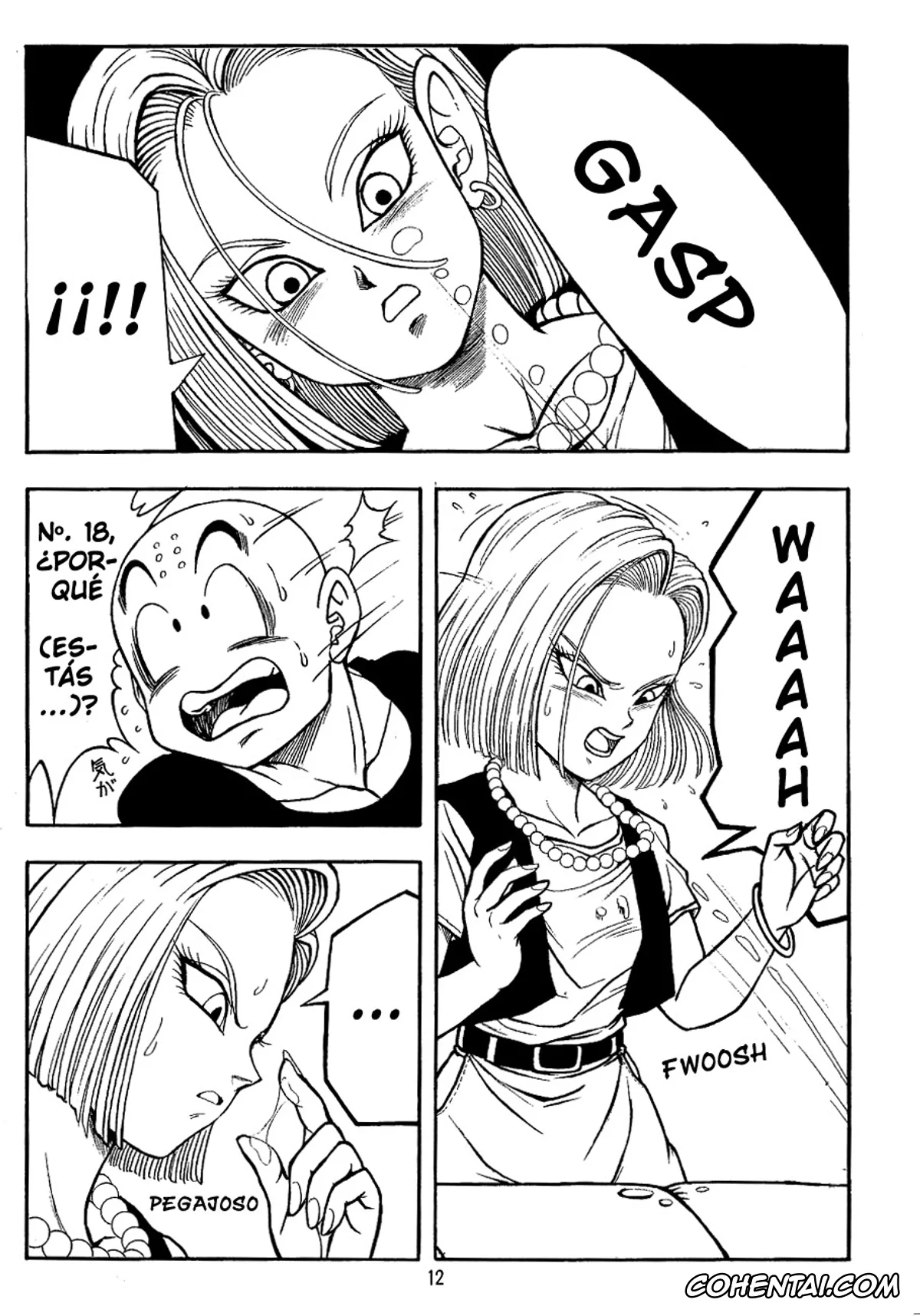 Dragon Ball Z porno, Android 18 porno, Krillin porno, Dragon Ball H Maki San (Dragon Ball Z), pagina 11