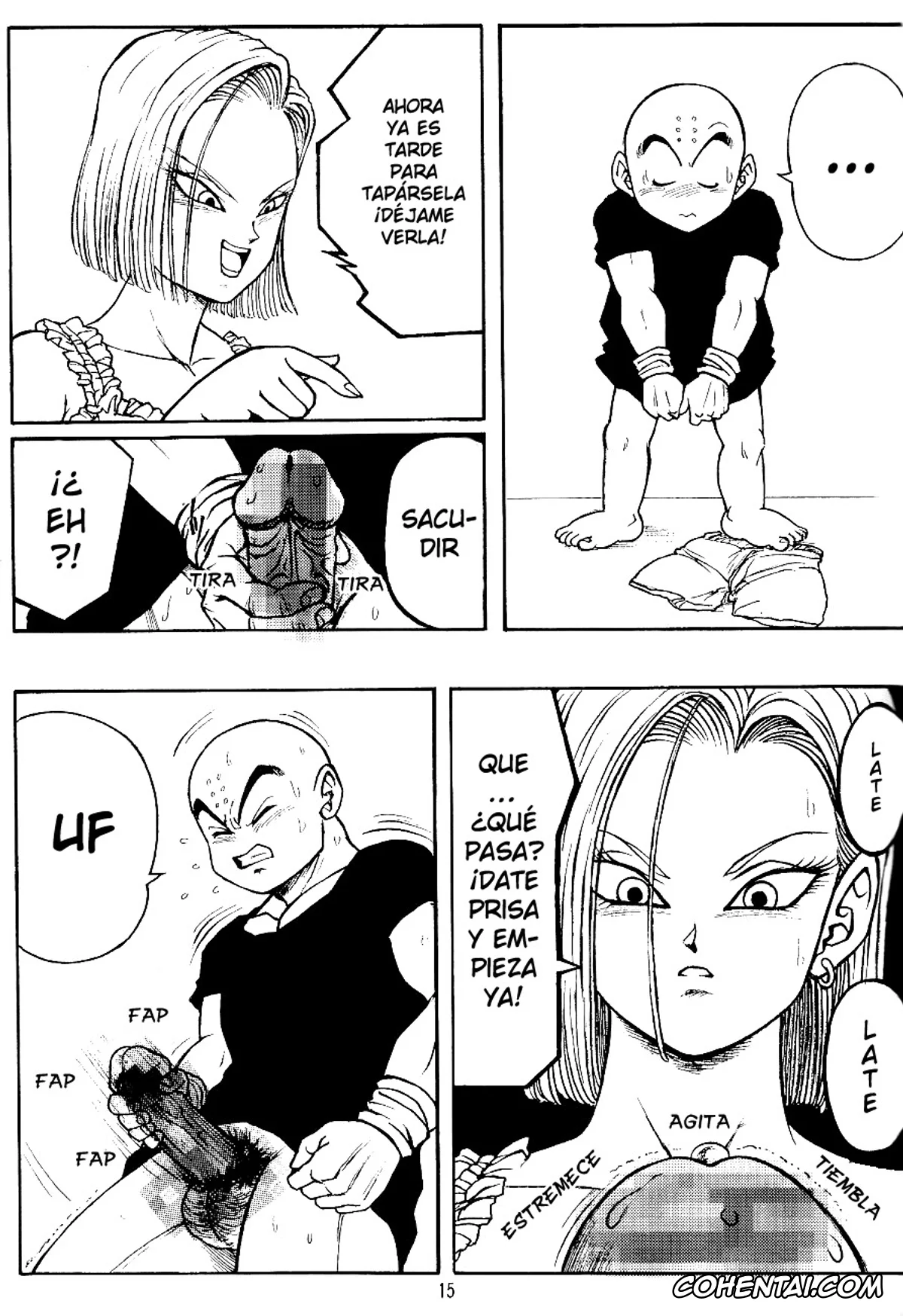 Dragon Ball Z porno, Android 18 porno, Krillin porno, Dragon Ball H Maki San (Dragon Ball Z), pagina 14