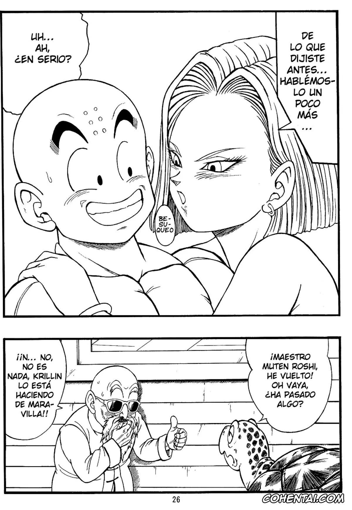 Dragon Ball Z xxx, Android 18 xxx, Krillin xxx, Dragon Ball H Maki San (Dragon Ball Z), pagina 25