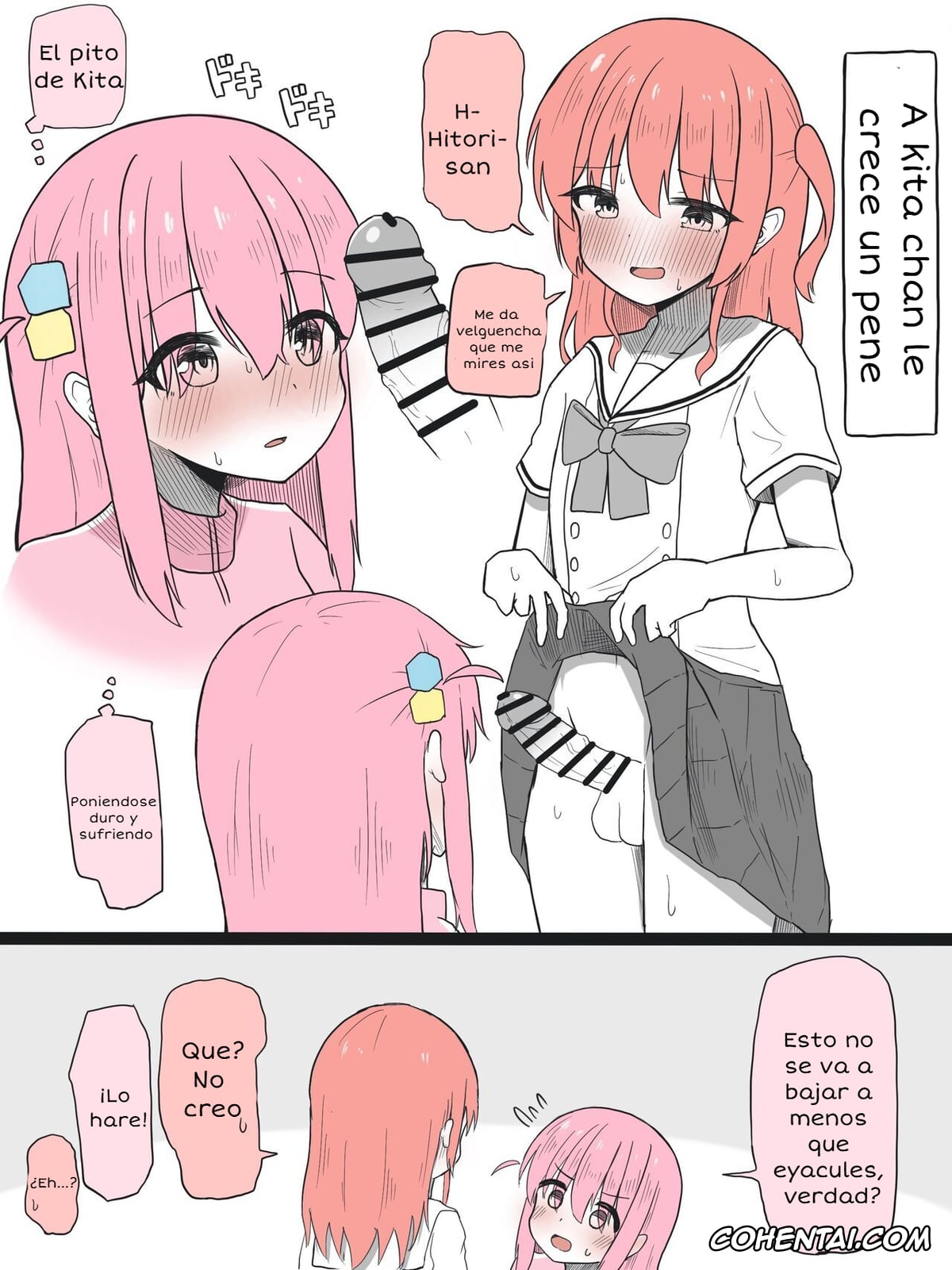 Bocchi the Rock! xxx, Hitori Gotou xxx, Ikuyo Kita xxx, Kita-chan ni Haeta Manga (Bocchi The Rock!), pagina 1