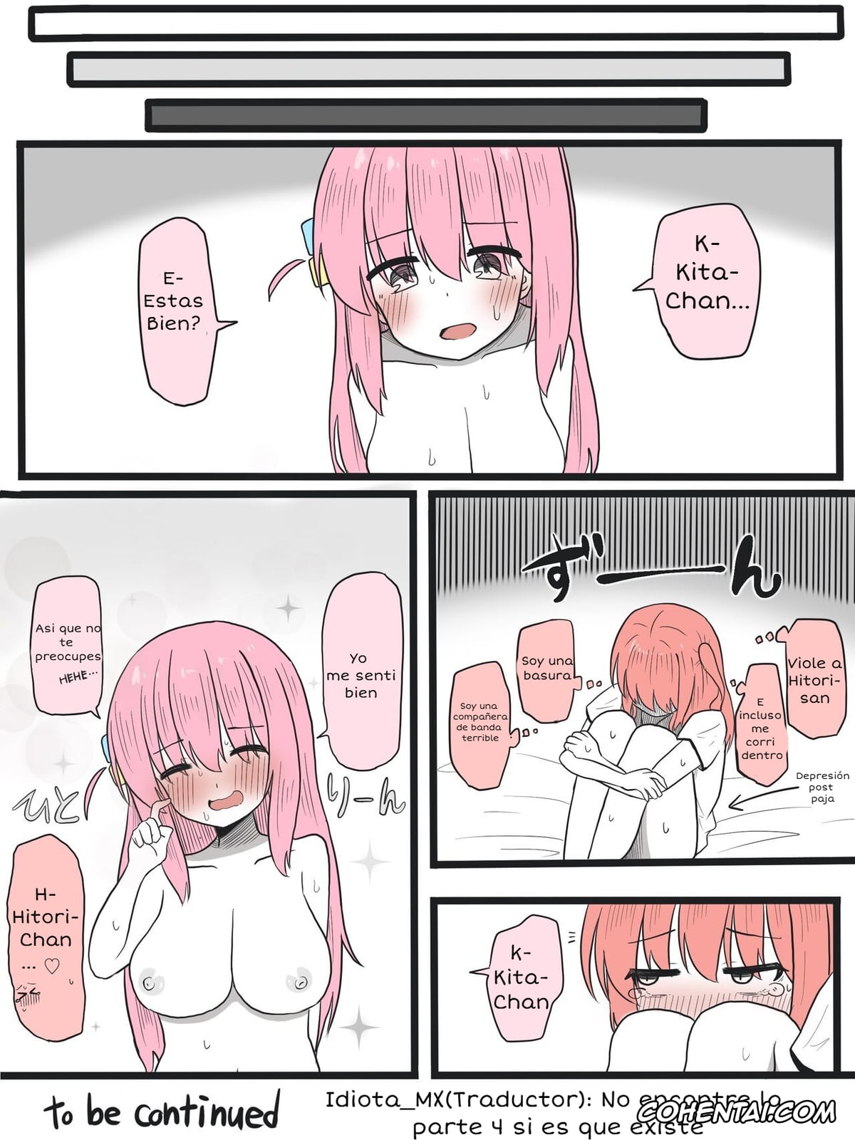Bocchi the Rock! porno, Hitori Gotou porno, Ikuyo Kita porno, Kita-chan ni Haeta Manga (Bocchi The Rock!), pagina 14