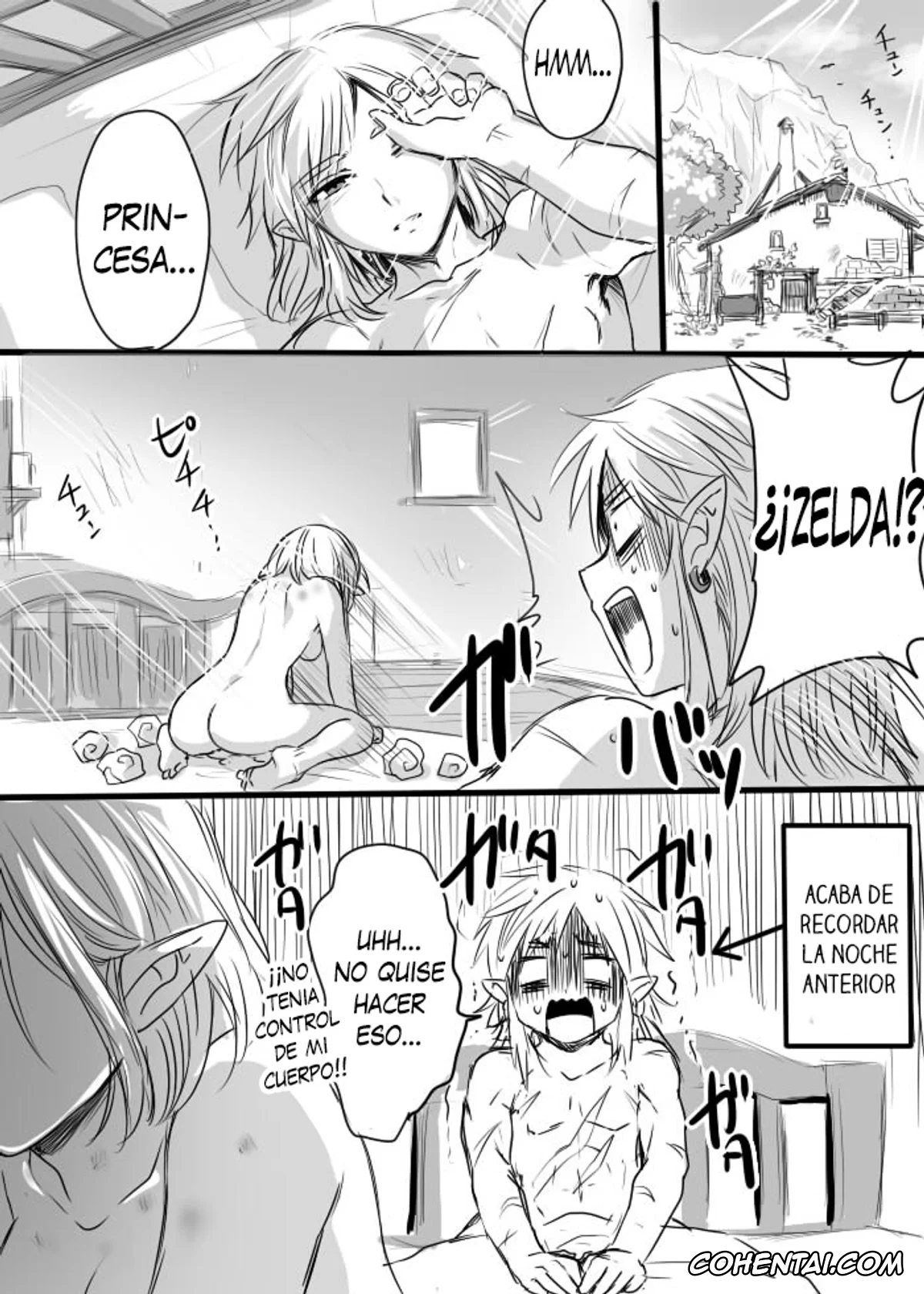 The Legend Of Zelda porno, Link porno, Princess Zelda porno, Anzen de Kenzen na Okusuri o Nomou! (The Legend of Zelda: Breath of the Wild), pagina 17