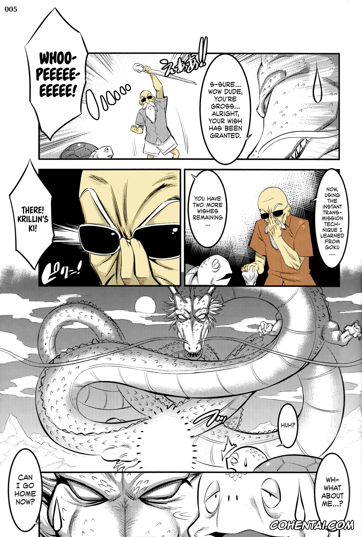 Dragon Ball Z xxx, Android 18 xxx, Master Roshi xxx, 18-gou ni Mainichi Muriyari Semen Shiboritorareru Hon (Dragon Ball Z), pagina 4