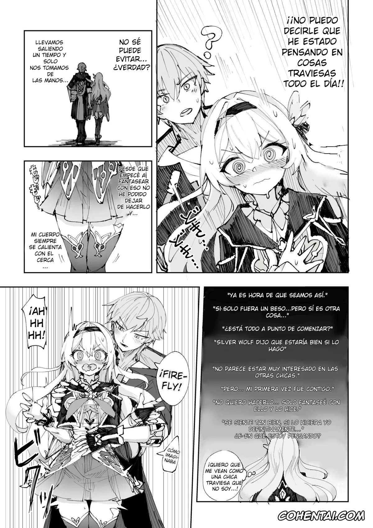 Honkai: Star Rail xxx, Caelus xxx, Firefly xxx, Unmei wa Trailblazer no Heya de (Honkai: Star Rail), pagina 4