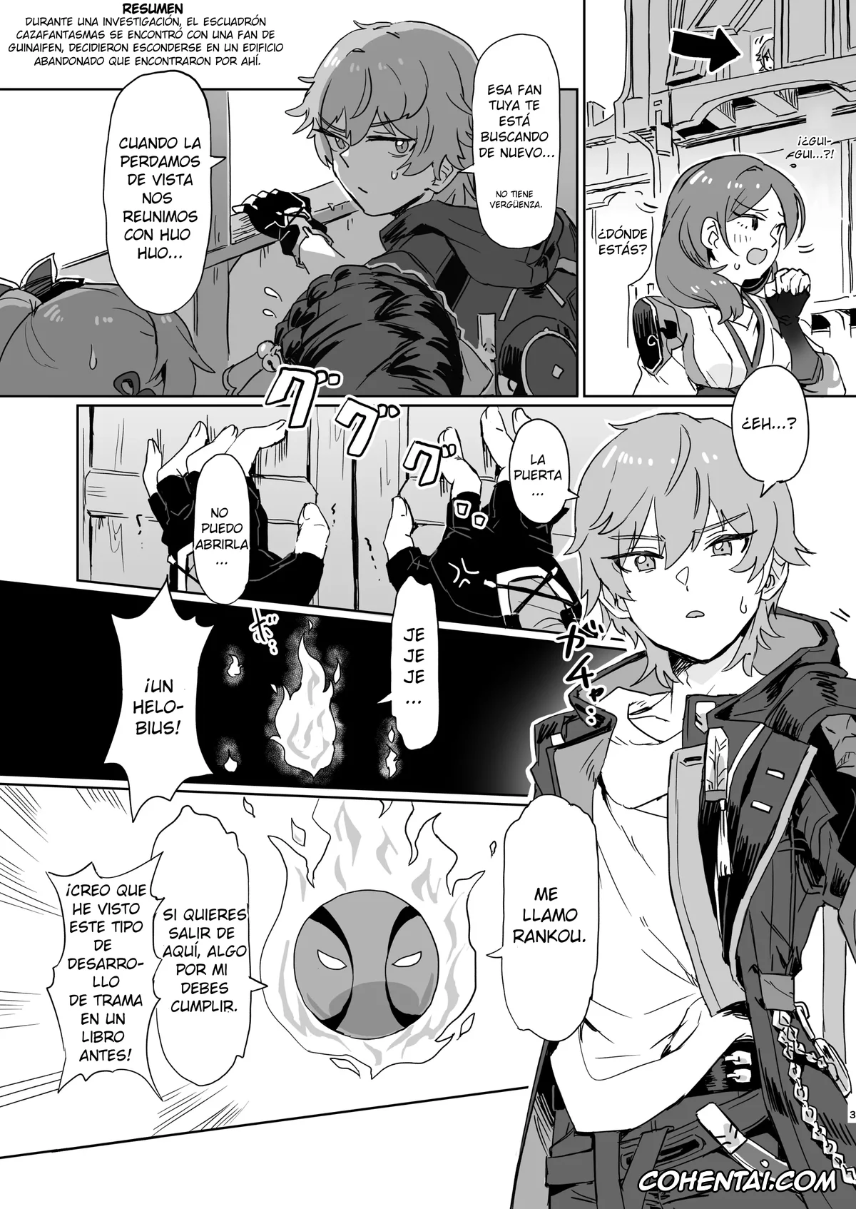 Honkai: Star Rail porno, Caelus porno, Guinaifen porno, Li Sushang porno, Kaii Taiji-tai Uraaka Katsudou Kiroku (Honkai: Star Rail), pagina 2