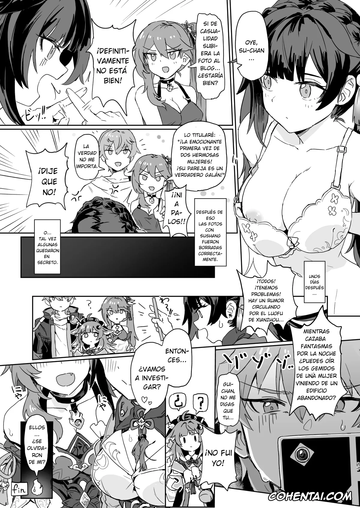 Honkai: Star Rail xxx, Caelus xxx, Guinaifen xxx, Li Sushang xxx, Kaii Taiji-tai Uraaka Katsudou Kiroku (Honkai: Star Rail), pagina 16