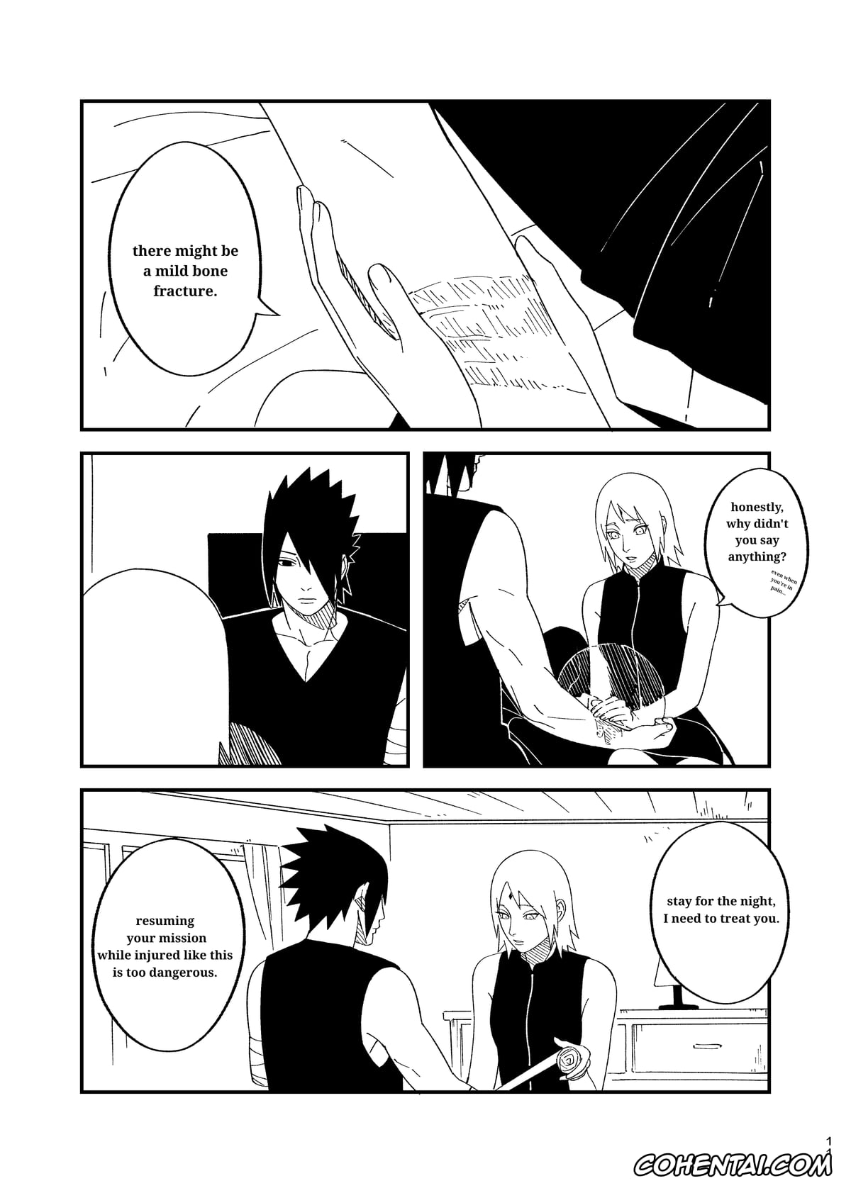 NARUTO xxx, Sakura Haruno xxx, Sasuke Uchiha xxx, I Will Love You. (Naruto), pagina 10