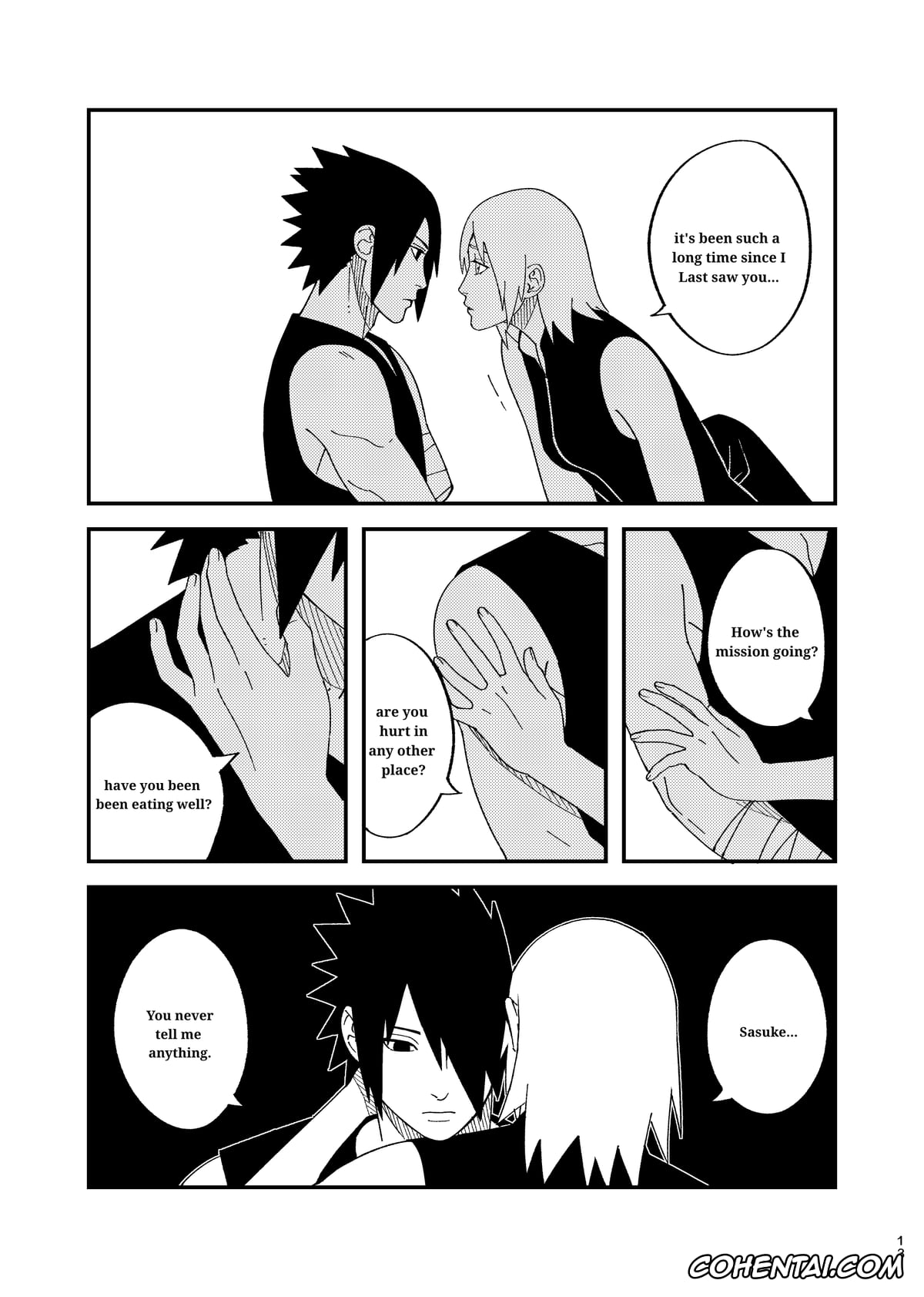 NARUTO hentai, Sakura Haruno hentai, Sasuke Uchiha hentai, I Will Love You. (Naruto), pagina 12