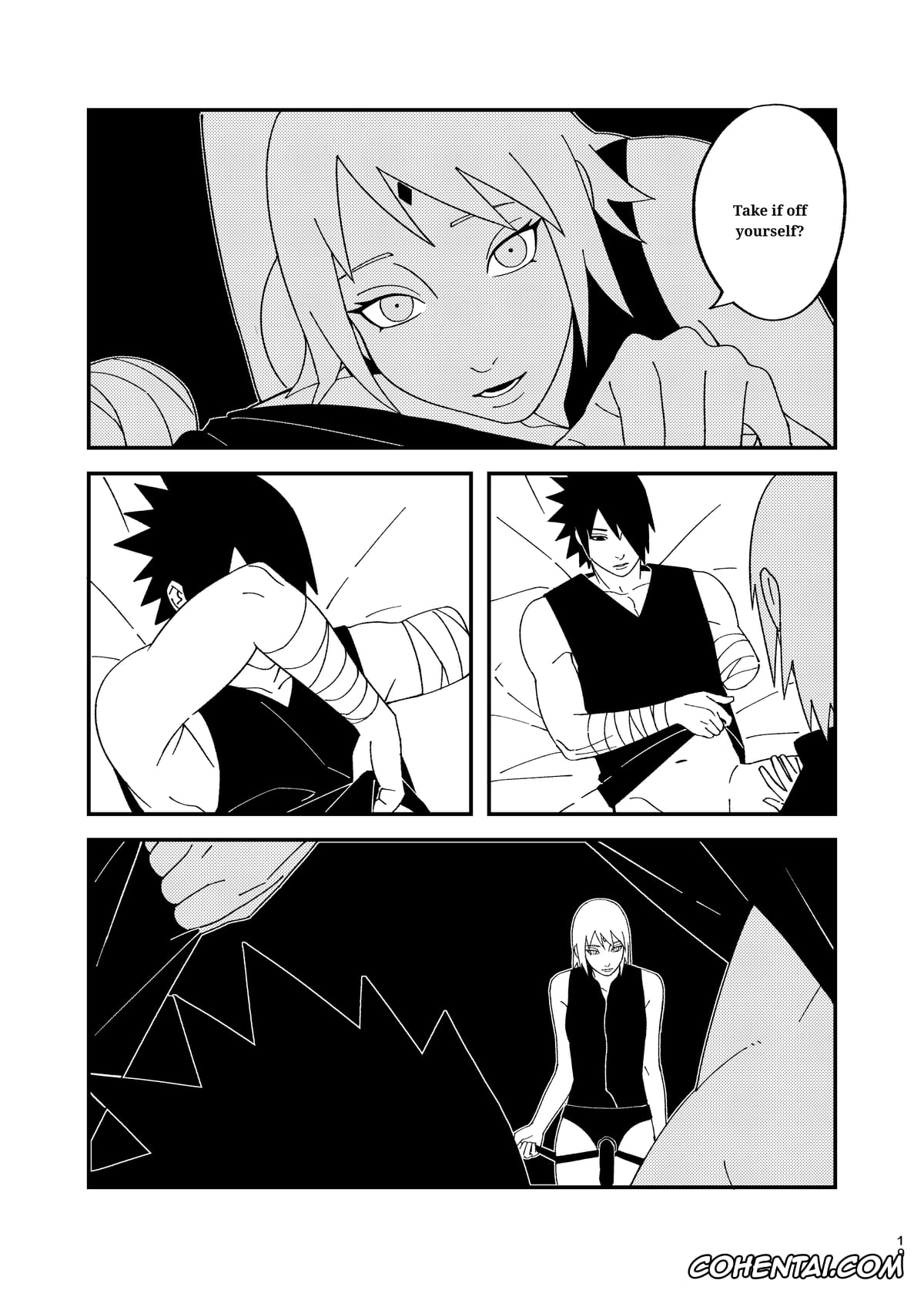 NARUTO hentai, Sakura Haruno hentai, Sasuke Uchiha hentai, I Will Love You. (Naruto), pagina 18