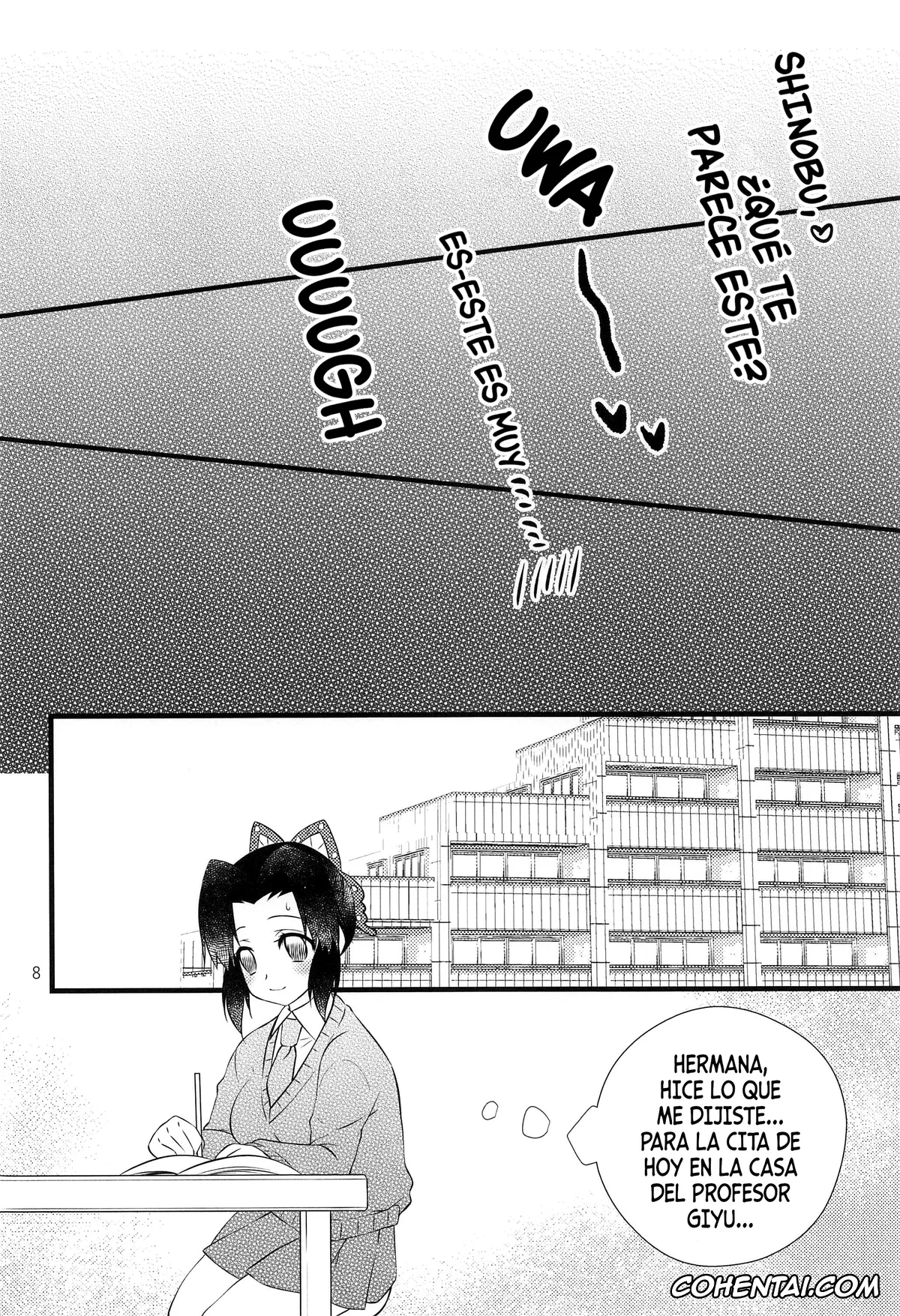 Kimetsu No Yaiba | Demon Slayer xxx, Giyuu Tomioka xxx, Shinobu Kochou xxx, Yuuwaku sarete kudasai (Kimetsu no Yaiba), pagina 7