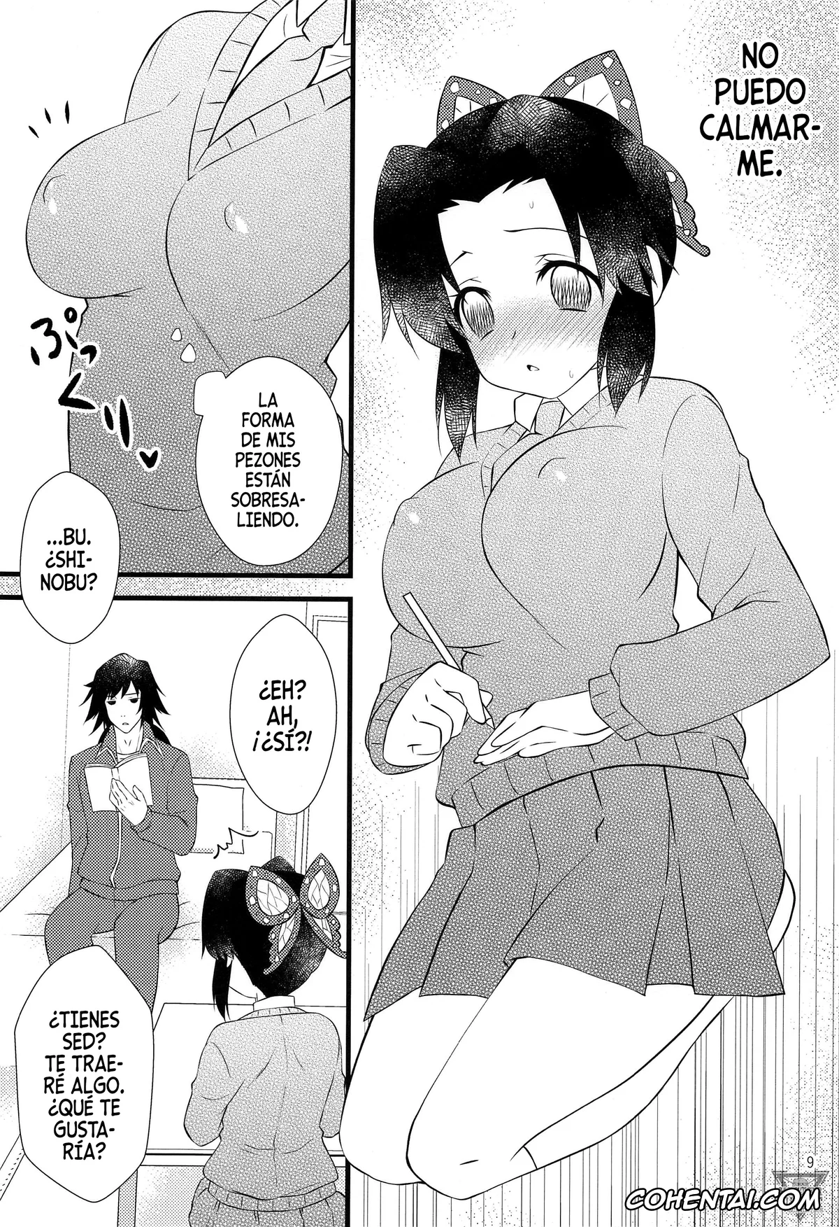 Kimetsu No Yaiba | Demon Slayer porno, Giyuu Tomioka porno, Shinobu Kochou porno, Yuuwaku sarete kudasai (Kimetsu no Yaiba), pagina 8