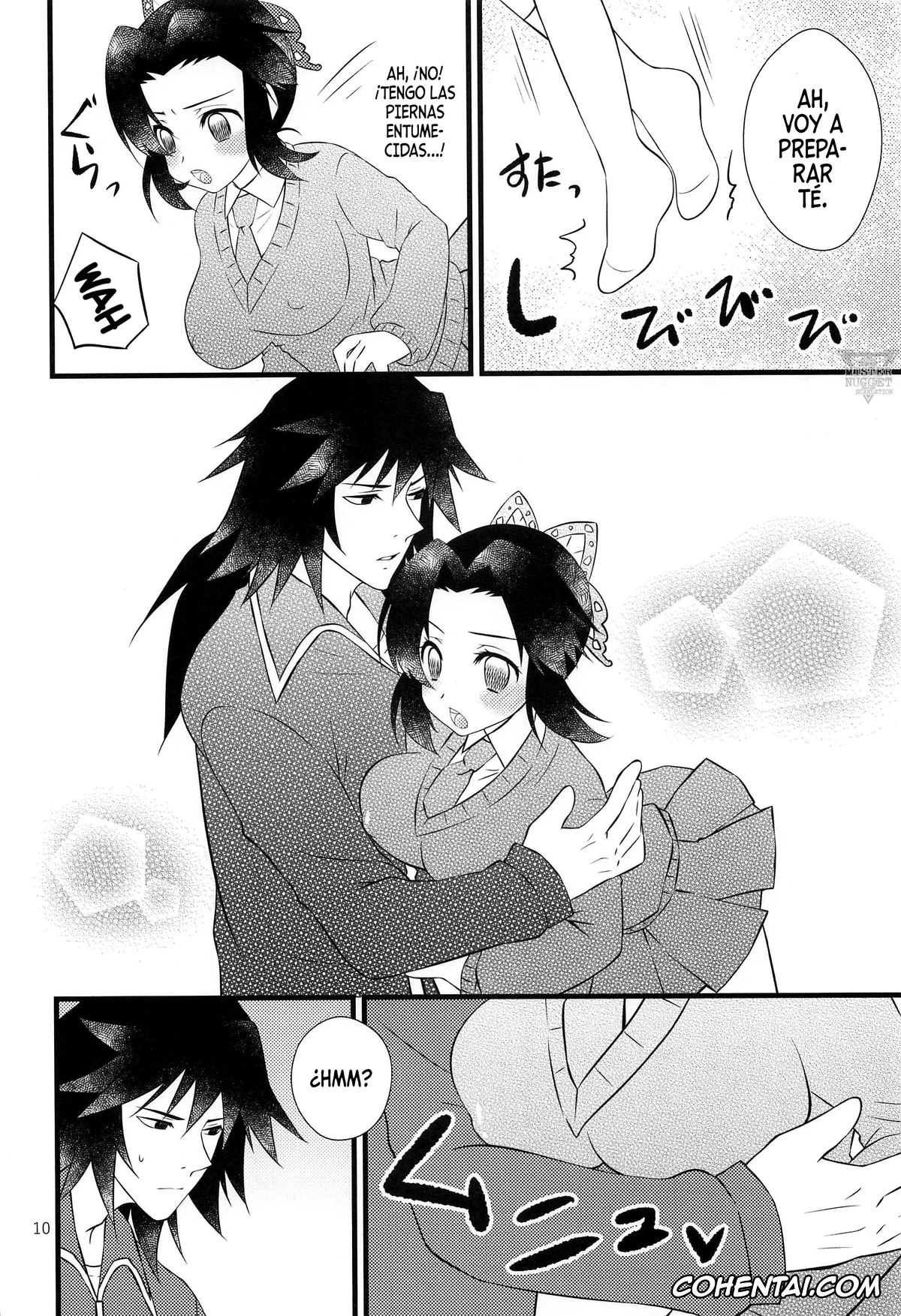 Kimetsu No Yaiba | Demon Slayer hentai, Giyuu Tomioka hentai, Shinobu Kochou hentai, Yuuwaku sarete kudasai (Kimetsu no Yaiba), pagina 9