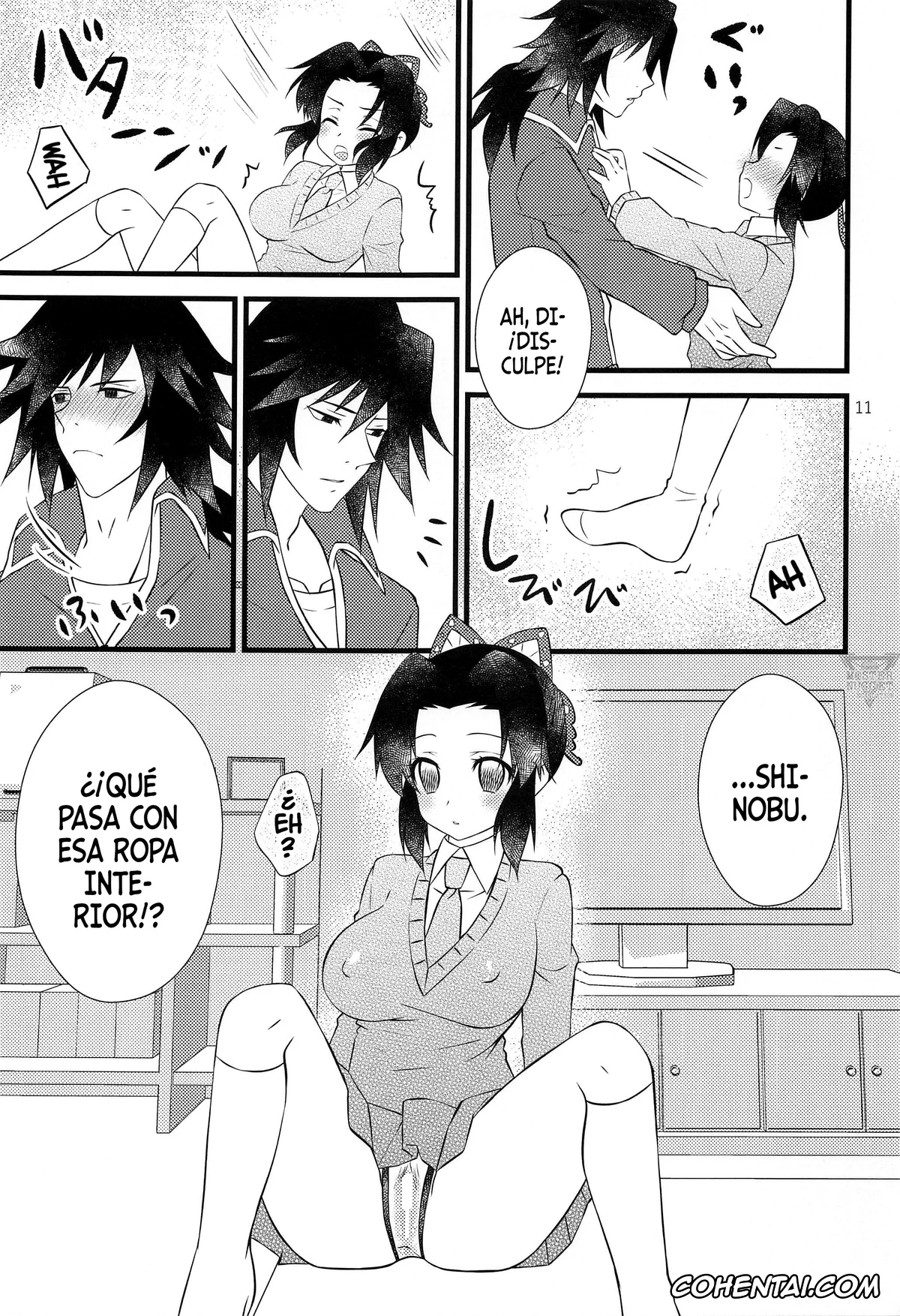 Kimetsu No Yaiba | Demon Slayer xxx, Giyuu Tomioka xxx, Shinobu Kochou xxx, Yuuwaku sarete kudasai (Kimetsu no Yaiba), pagina 10