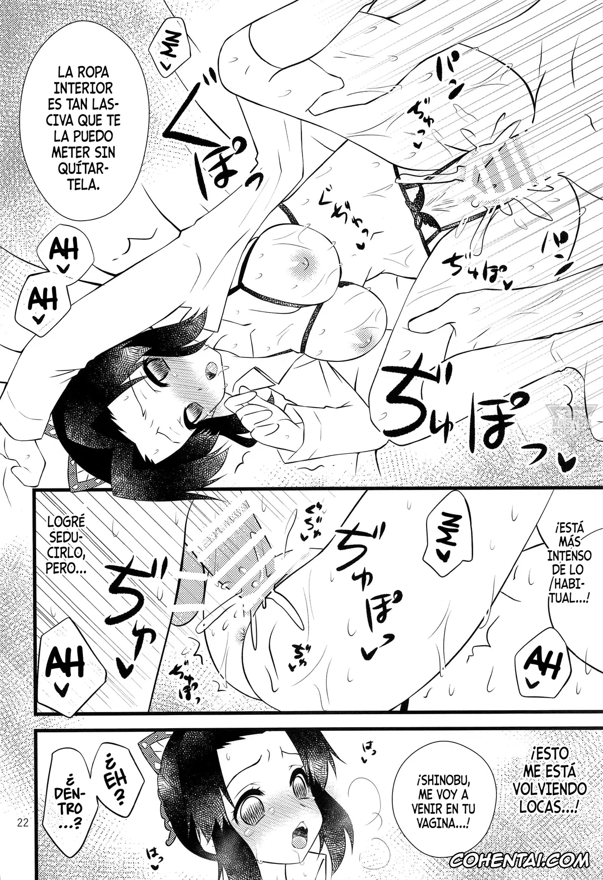 Kimetsu No Yaiba | Demon Slayer hentai, Giyuu Tomioka hentai, Shinobu Kochou hentai, Yuuwaku sarete kudasai (Kimetsu no Yaiba), pagina 21