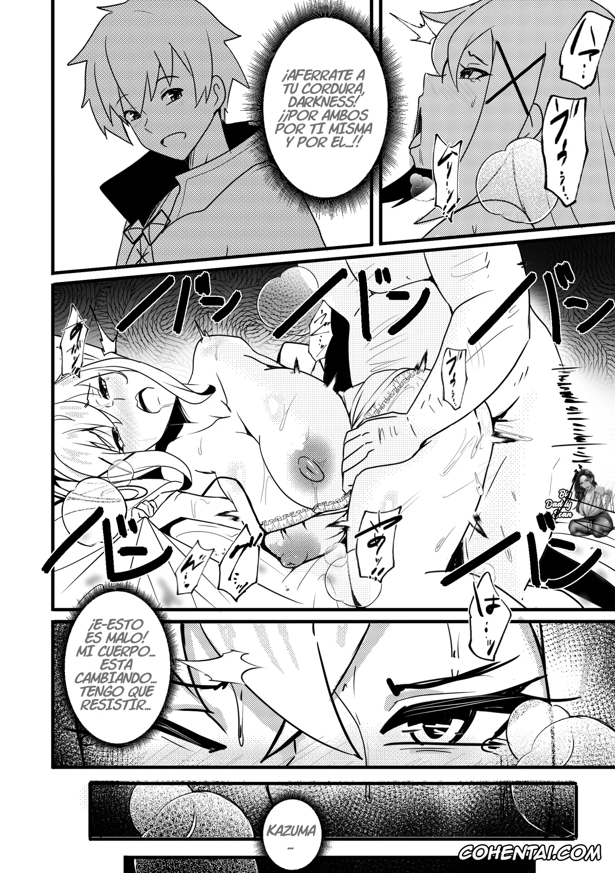 Kono Subarashii Sekai ni Syukufuku o! hentai, Alderp Barnes Alexei hentai, Darkness | Lalatina Ford Dustiness hentai, B-Trayal 48 Darkness (Kono Subarashii Sekai ni Syukufuku o!), pagina 9