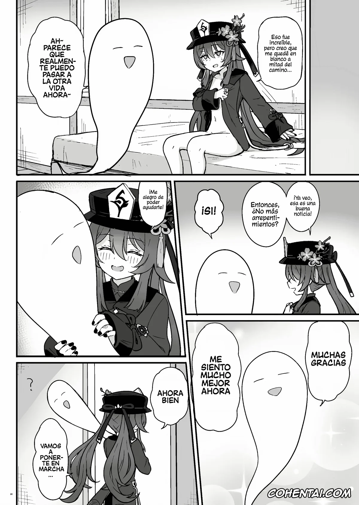 Genshin Impact xxx, Hu Tao xxx, Hu Tao-chan ni Ikasete morau Hon (Genshin Impact), pagina 19