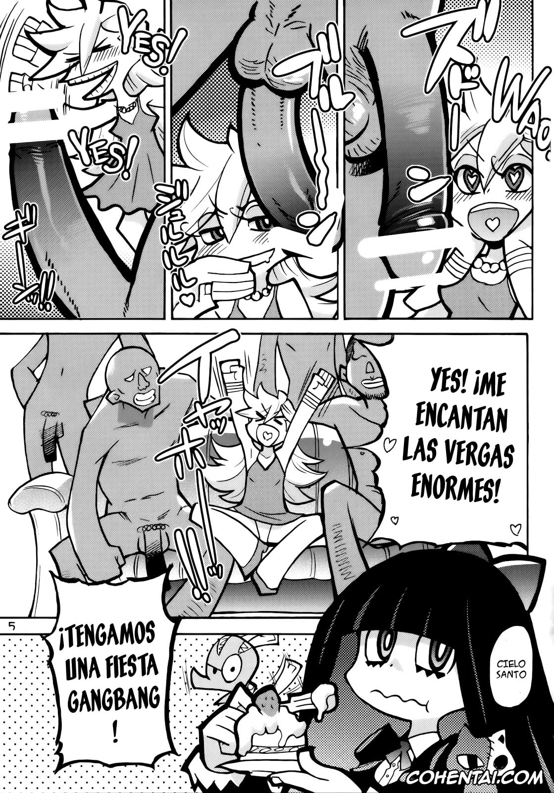 Panty & Stocking with Garterbelt xxx, Panty Anarchy xxx, Stocking Anarchy xxx, PANTY (Panty & Stocking with Garterbelt), pagina 4