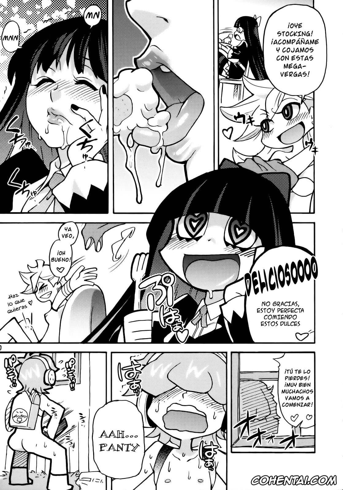 Panty & Stocking with Garterbelt hentai, Panty Anarchy hentai, Stocking Anarchy hentai, PANTY (Panty & Stocking with Garterbelt), pagina 6