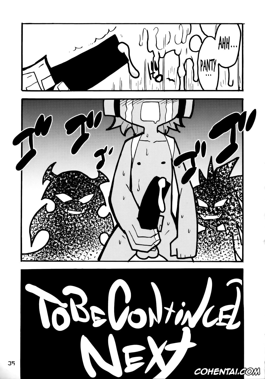 Panty & Stocking with Garterbelt xxx, Panty Anarchy xxx, Stocking Anarchy xxx, PANTY (Panty & Stocking with Garterbelt), pagina 34