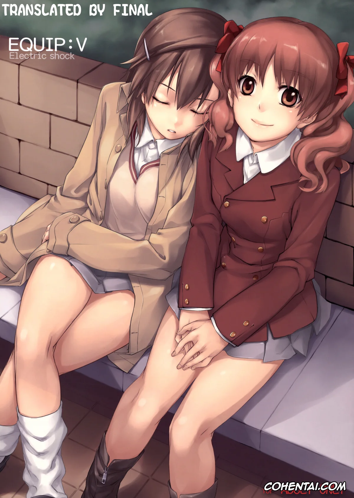 Toaru Project xxx, Mikoto Misaka xxx, Touma Kamijou xxx, EQUIP :V Electric shock (Toaru Majutsu no Index), pagina 1