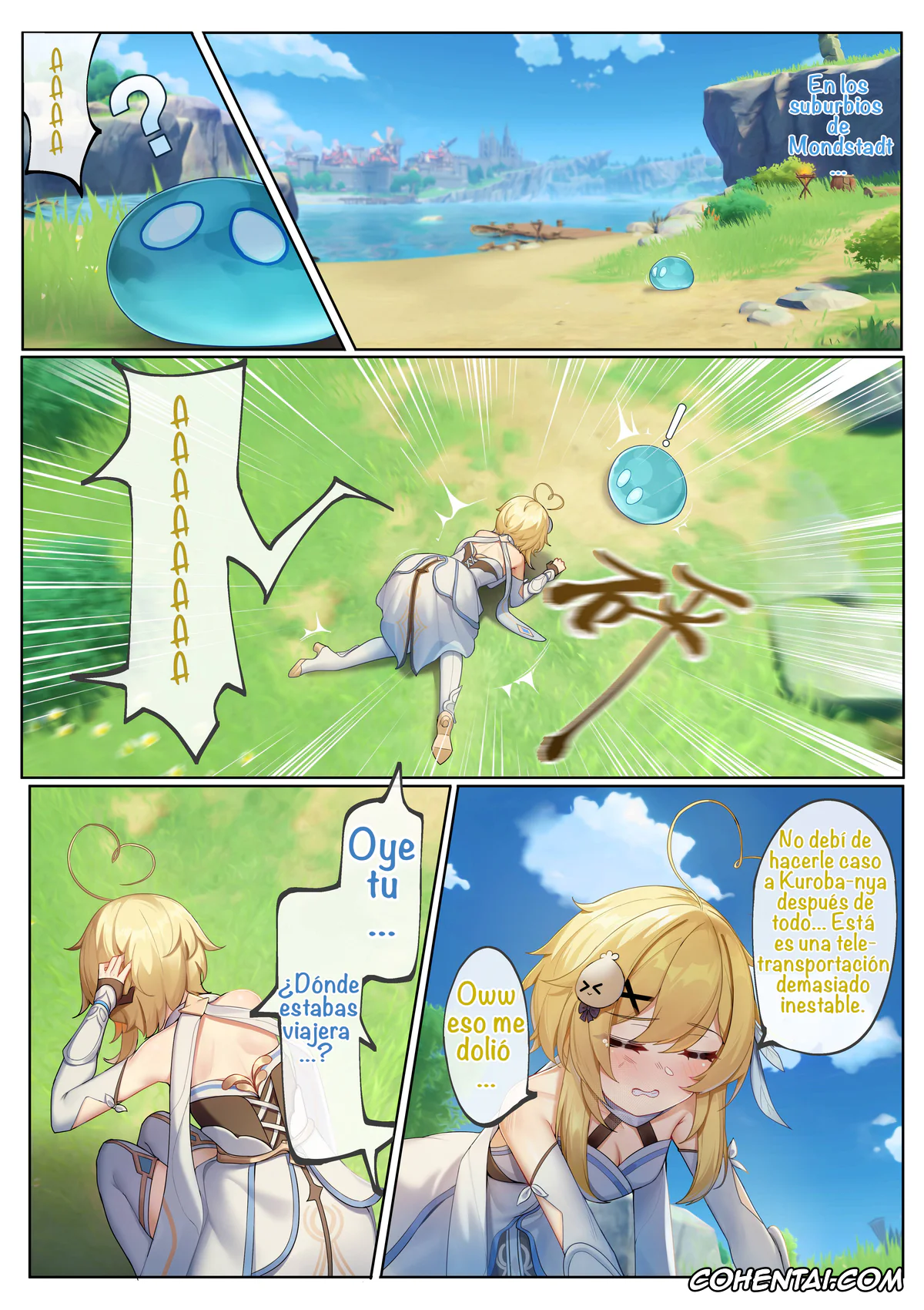 Genshin Impact xxx, Ganyu xxx, Lumine xxx, Shenhe xxx, Yae Miko xxx, Teyvat ni Teni Shitara, Chimyaku Ijou de Minna Les ni Nacchatta (Genshin Impact), pagina 4
