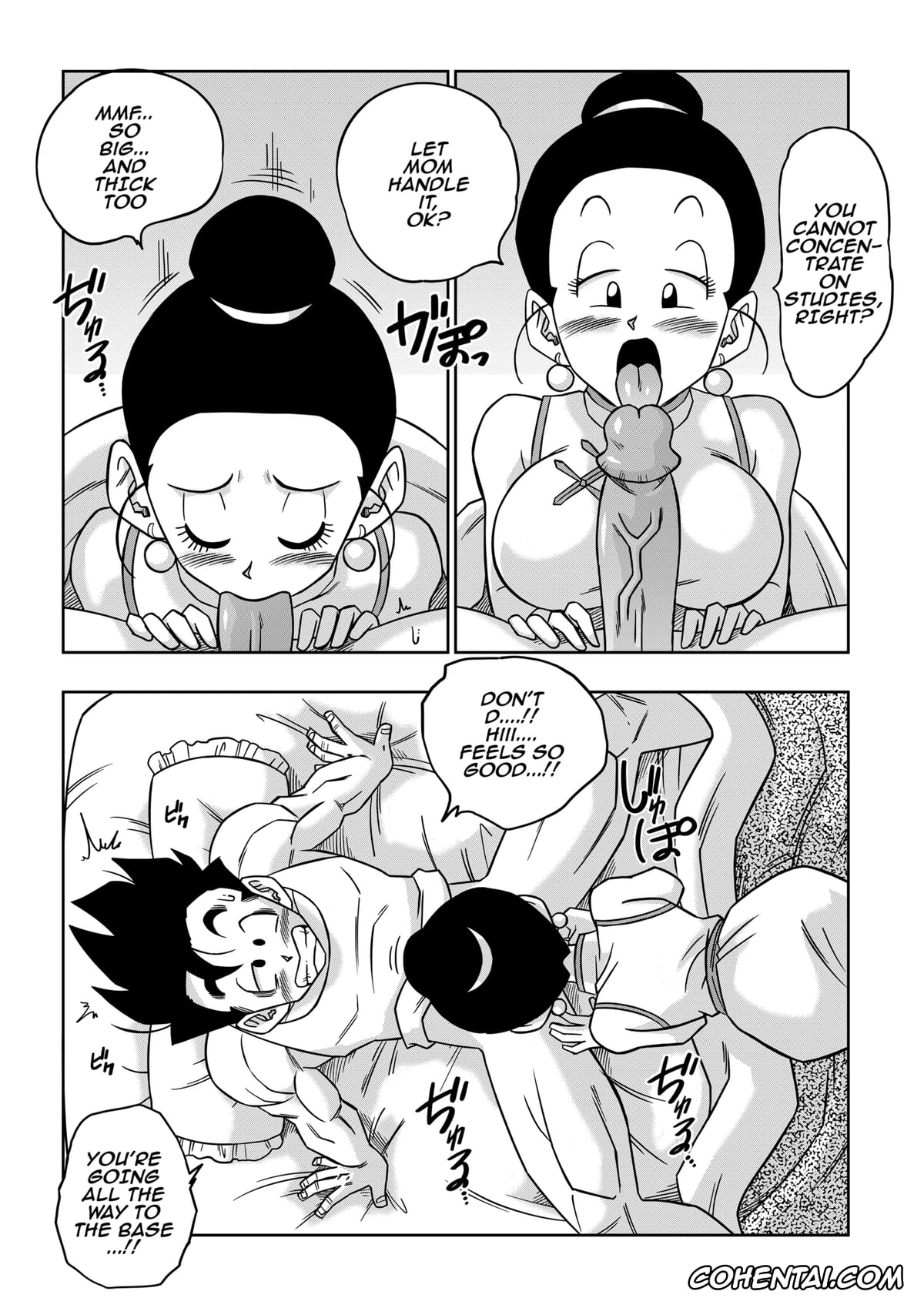Dragon Ball Z porno, Chi Chi porno, Son Gohan porno, LOVE TRIANGLE Z PART 5 (Dragon Ball Z), pagina 5
