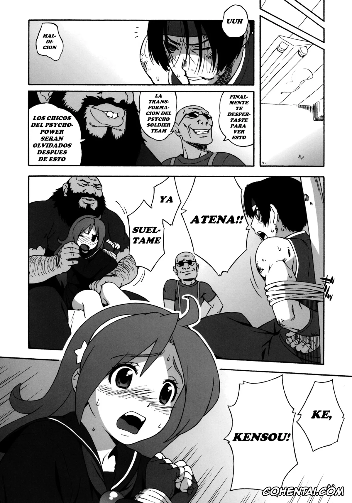 King of Fighters porno, Athena Asamiya porno, Kensou Sie porno, A.N.T.R. (King of Fighters), pagina 5