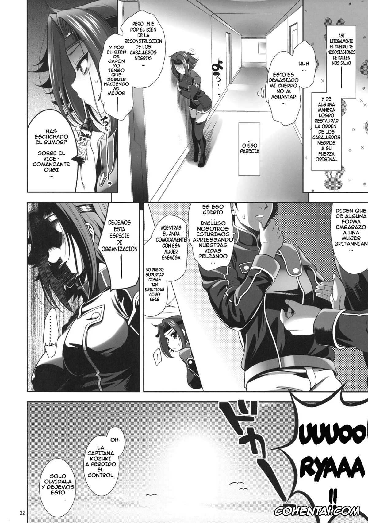 Code Geass porno, Kallen Stadtfeld | Kallen Kouzuki porno, Yamato Nadeshiko Shichihenge ver.2 (CODE GEASS: Lelouch of the Rebellion), pagina 32