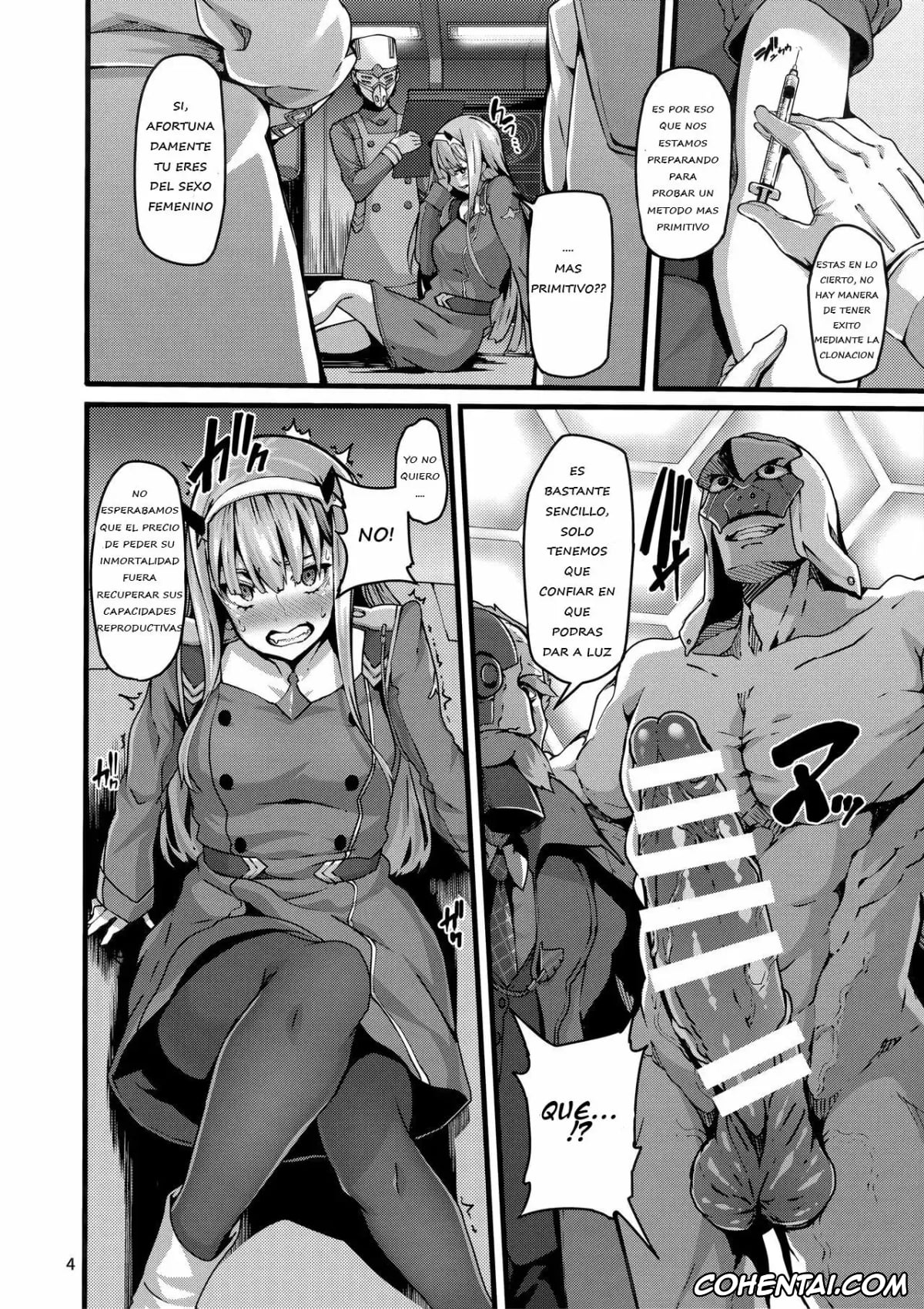 Darling In The Franxx hentai, Hiro hentai, Zero Two hentai, reginae (DARLING in the FRANXX), pagina 3